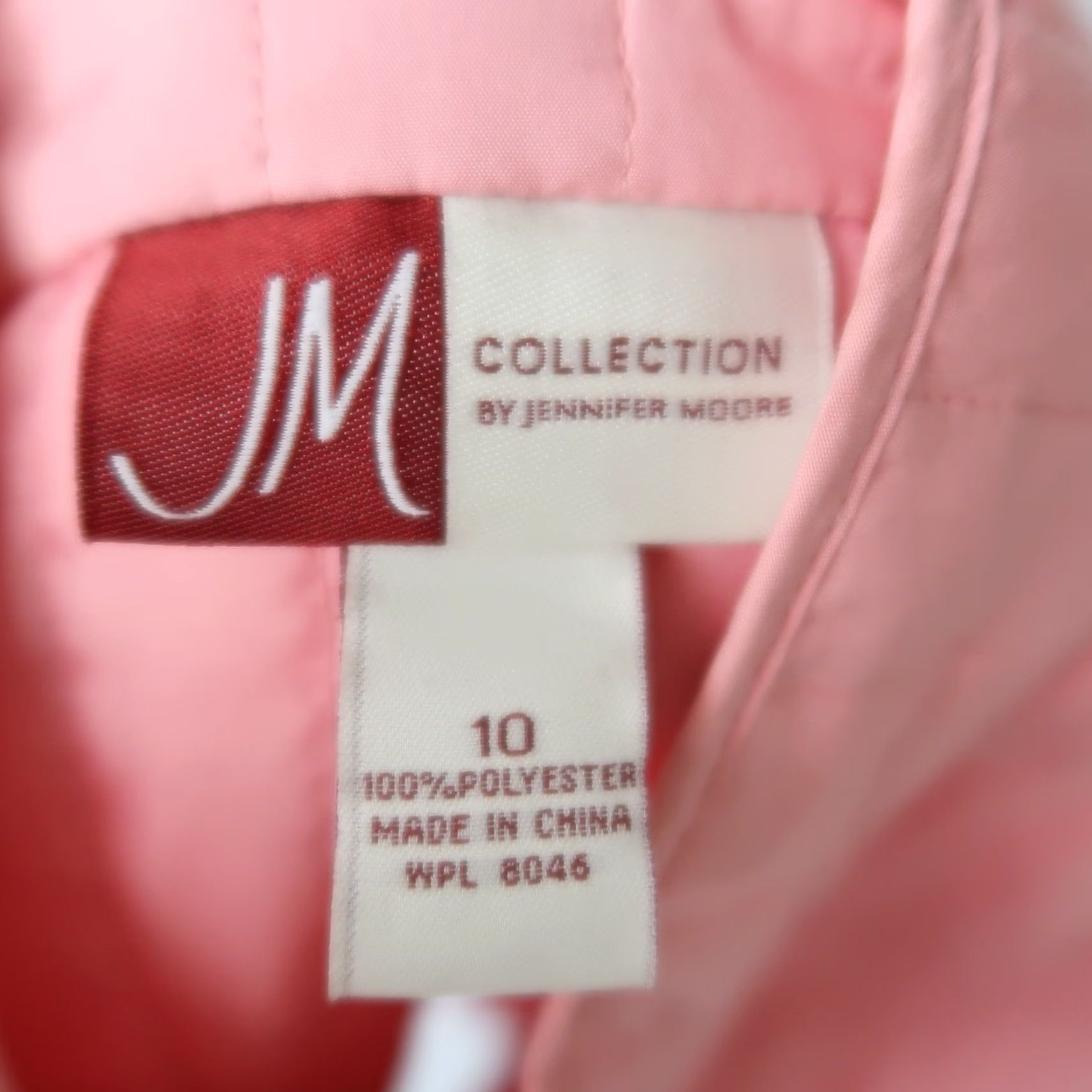 JM Collection **JM Collection Light Pink Quilted Snap Front Jacket Size 10** User: JM Collection Light Pink Quilted Snap Front Jacket Size 10 Size L / US 10 / IT 46 - 5 Thumbnail