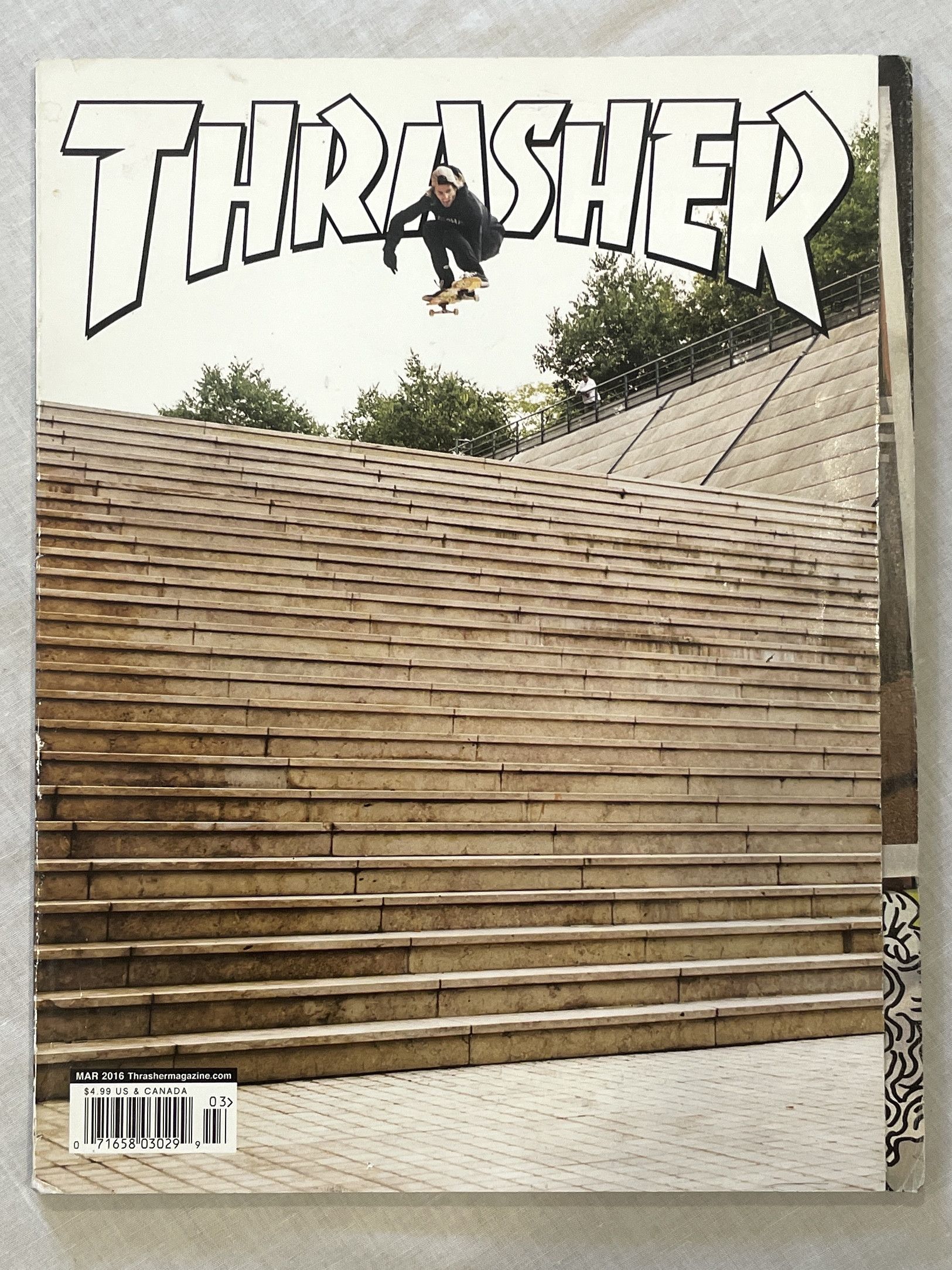 Thrasher Thrasher Magazine March 2016 Aaron Jaws Homoki Lyon 25 Size ONE SIZE - 1 Thumbnail