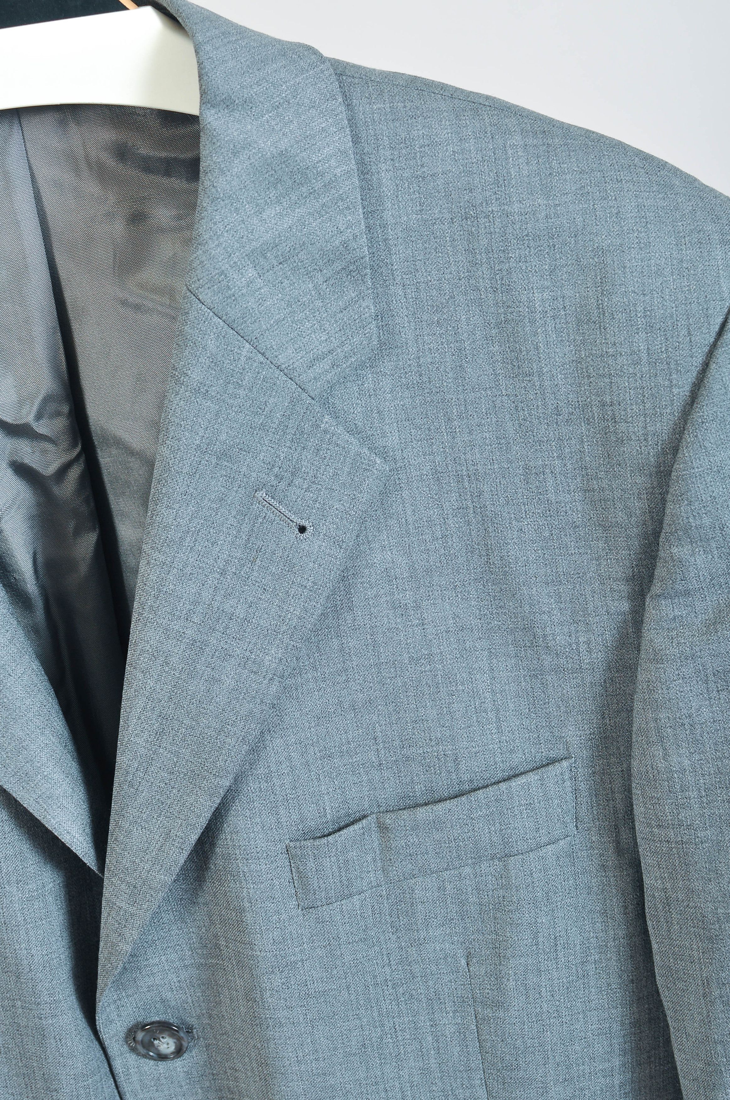Other Vintage 90s grey wool suit Size 42R - 3 Thumbnail
