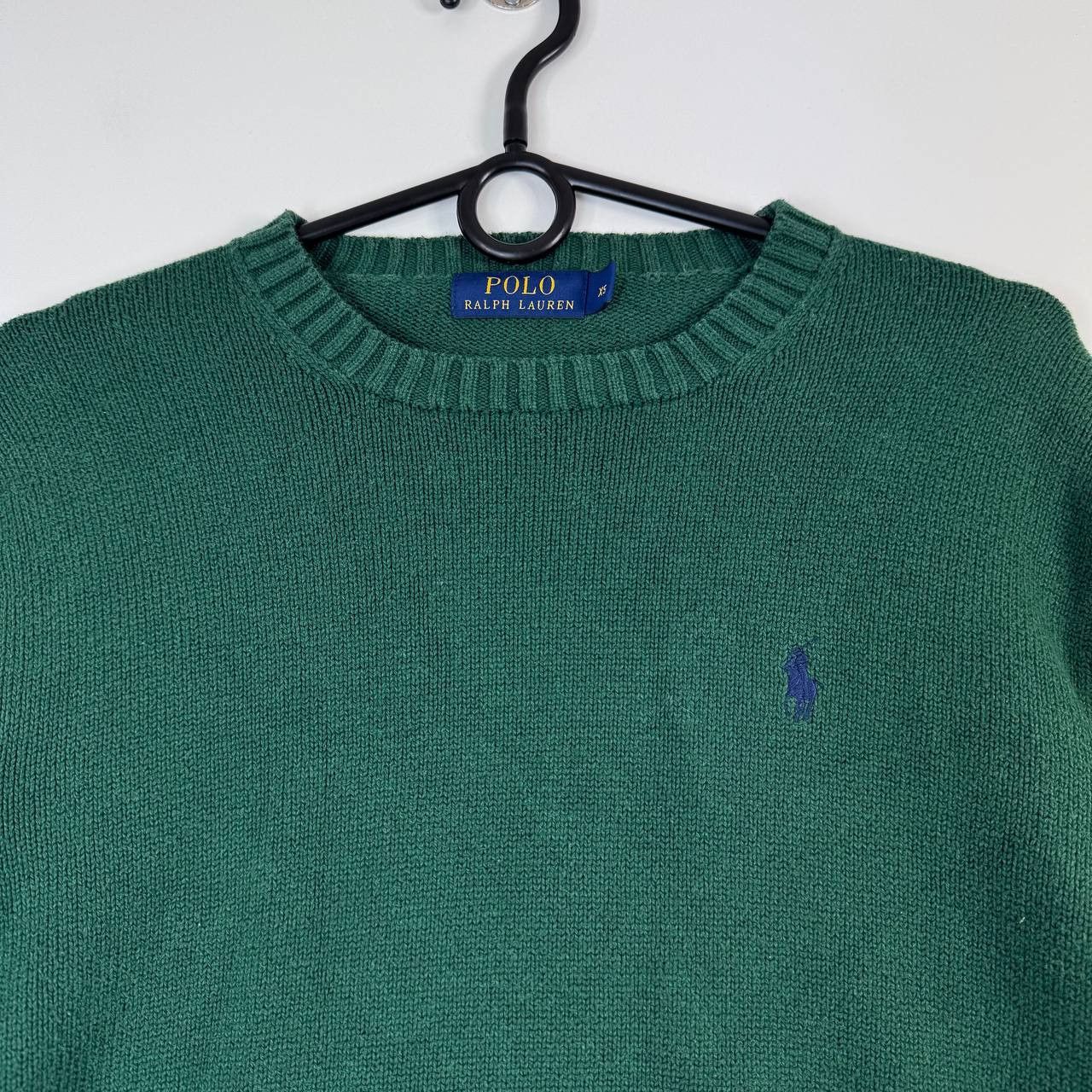 Polo Ralph Lauren Polo Ralph Lauren Sweater Green Crew Neck Cotton Knit Mens M Size US M / EU 48-50 / 2 - 2 Thumbnail