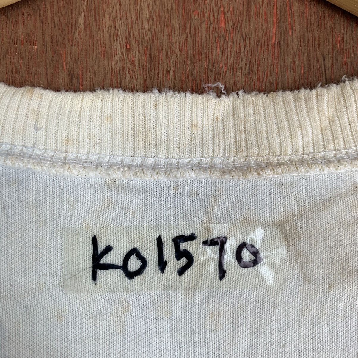 Japanese Brand × Vintage Wolf Distressed Faded sweater (very rare item)#K01570 Size US M / EU 48-50 / 2 - 14 Thumbnail