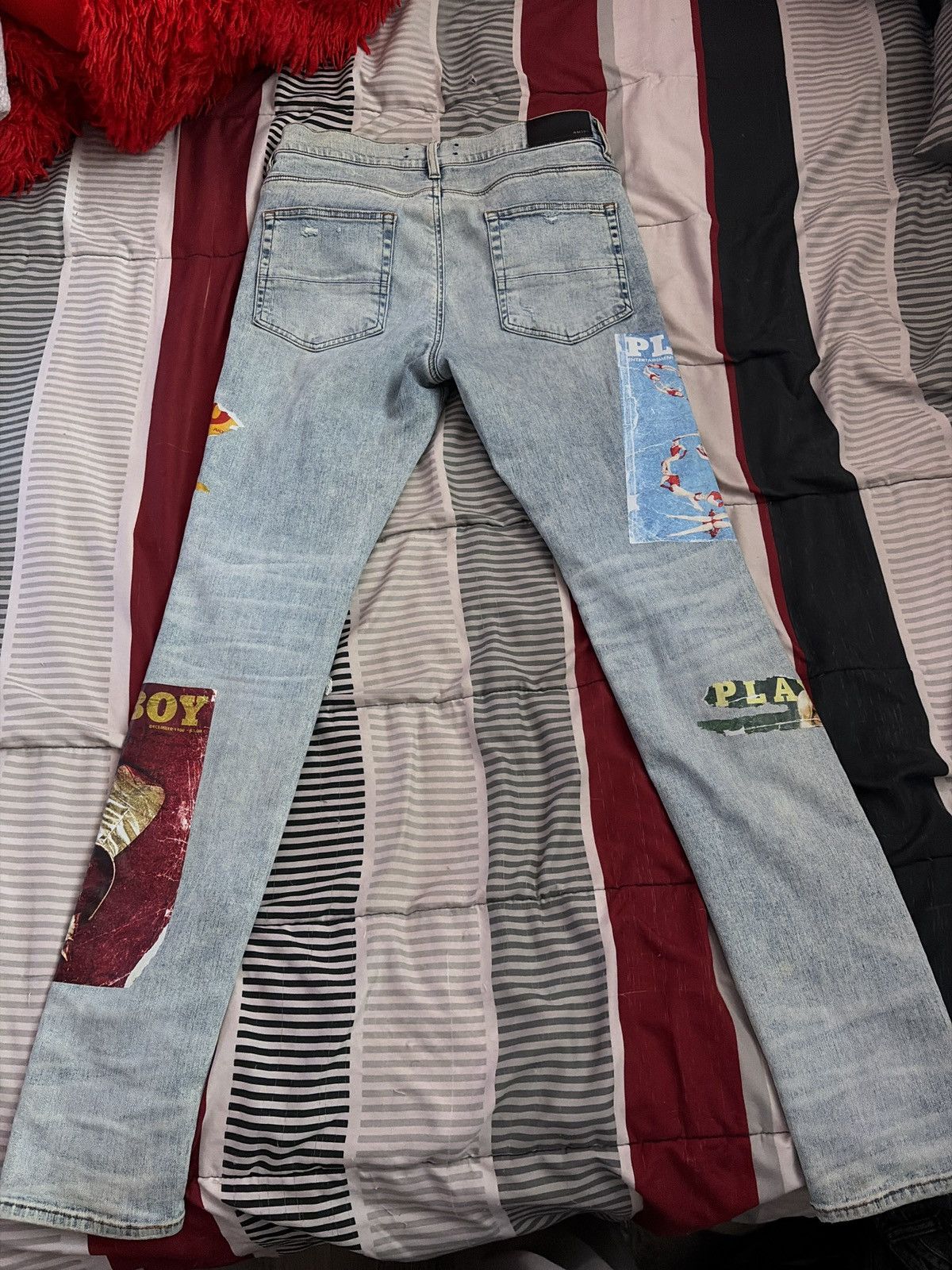 Amiri Amiri playboy jeans Size US 33 - 15 Thumbnail