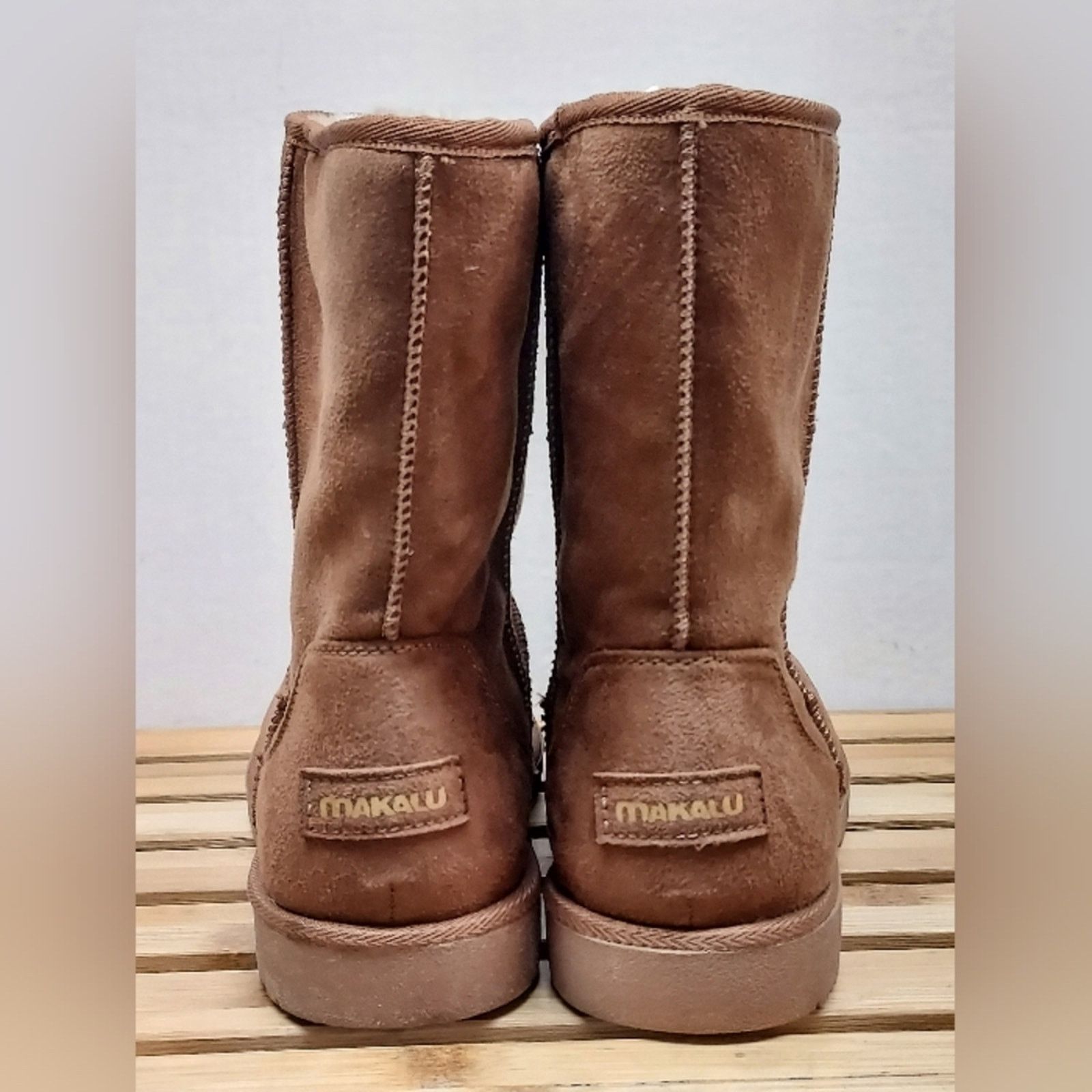 Ugg MAKALU Womens | Brown | Ani Faux Fur Lined Boots Size 9M Size US 9 / IT 39 - 7 Thumbnail