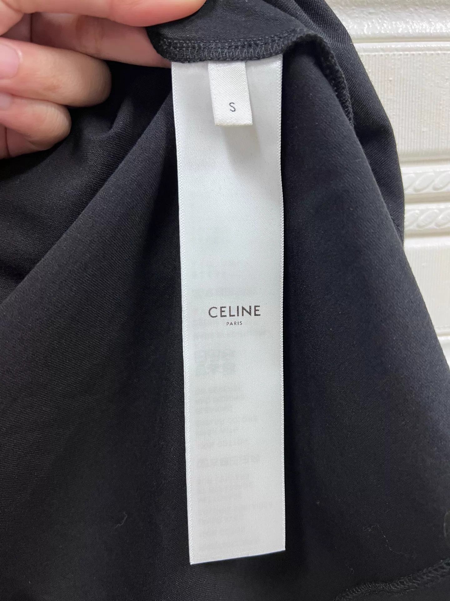 Celine Celine logo print long sleeve sweatshirt size S C62404 Size US S / EU 44-46 / 1 - 5 Thumbnail