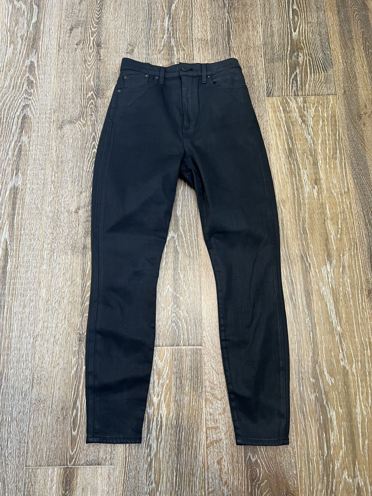 Alice + Olivia Alice olivia waxed jeans Size 26" / US 2 / IT 38 - 1 Thumbnail