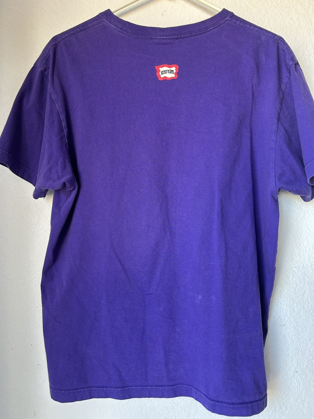 Icecream ICECREAM Men's Purple T-shirt Size US L / EU 52-54 / 3 - 2 Thumbnail