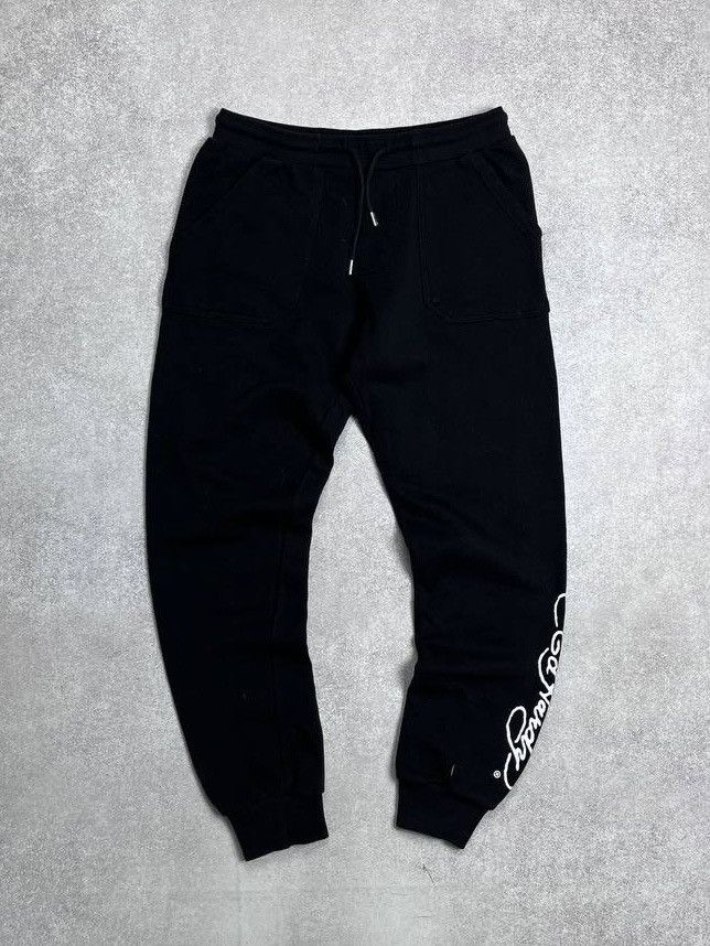 Ed Hardy × Vintage Vintage Ed Hardy Baggy Cotton Sweatpants Y2K S Size US 31 - 1 Thumbnail