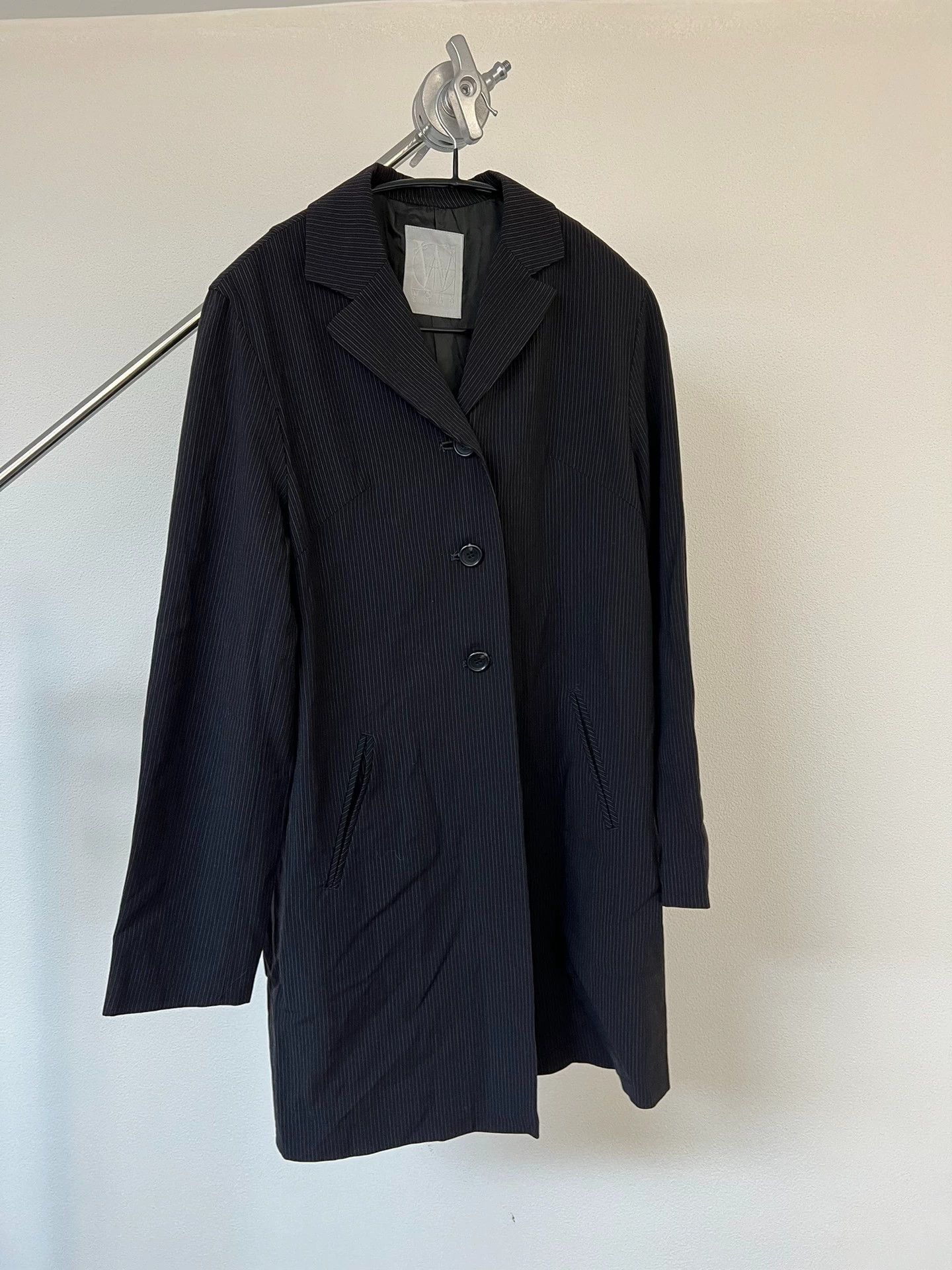Yohji Yamamoto Yohji Yamamoto Workshop Stripe Overcoat M Size M / US 6-8 / IT 42-44 - 1 Thumbnail