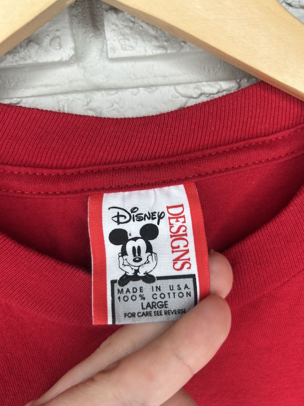 Disney Vintage 90s Disney Mickey Mouse T Shirt Size US L / EU 52-54 / 3 - 5 Thumbnail