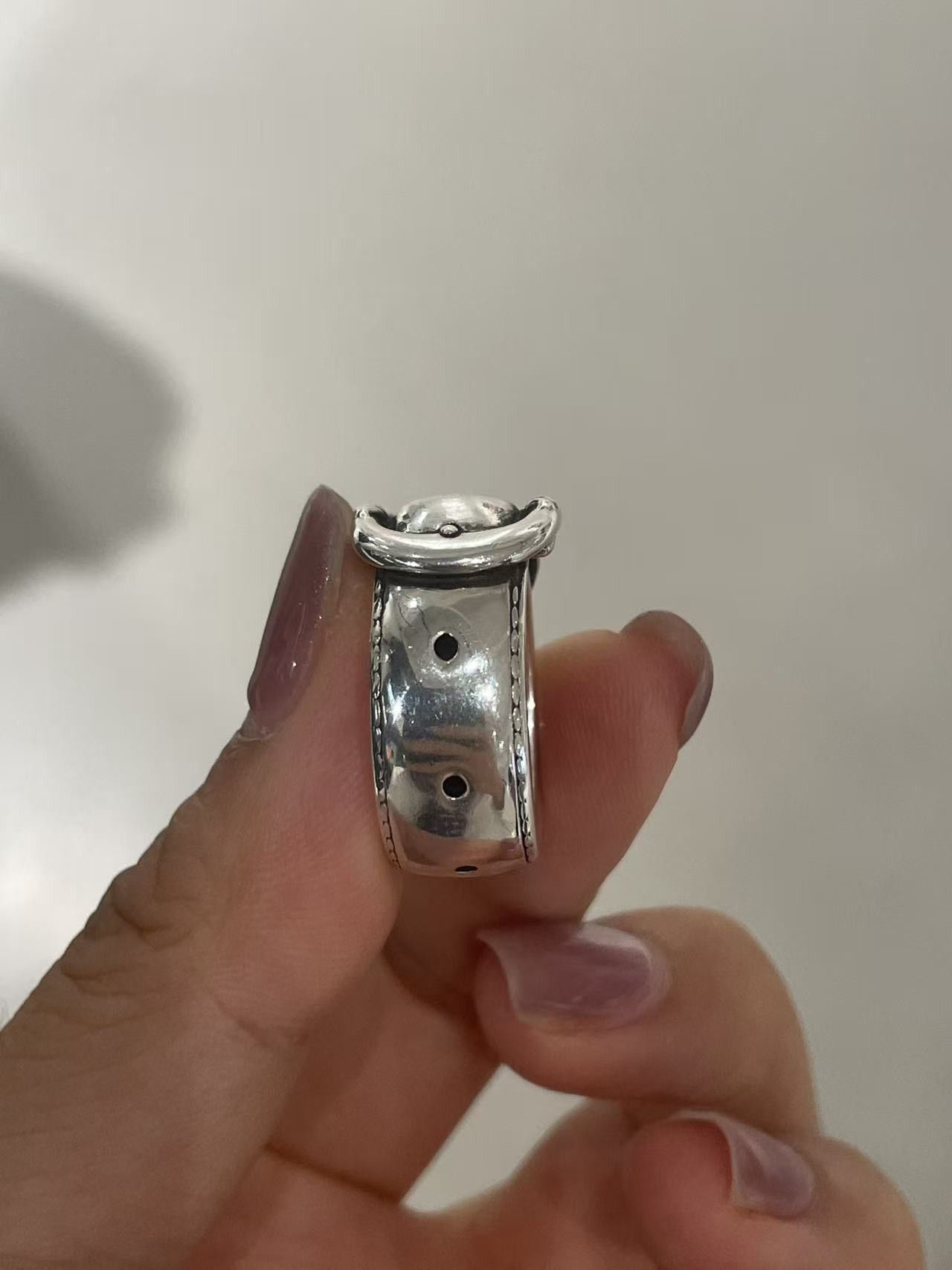 Chrome Hearts Chrome Hearts Silver Belt Gunslinger Ring Size ONE SIZE - 7 Thumbnail