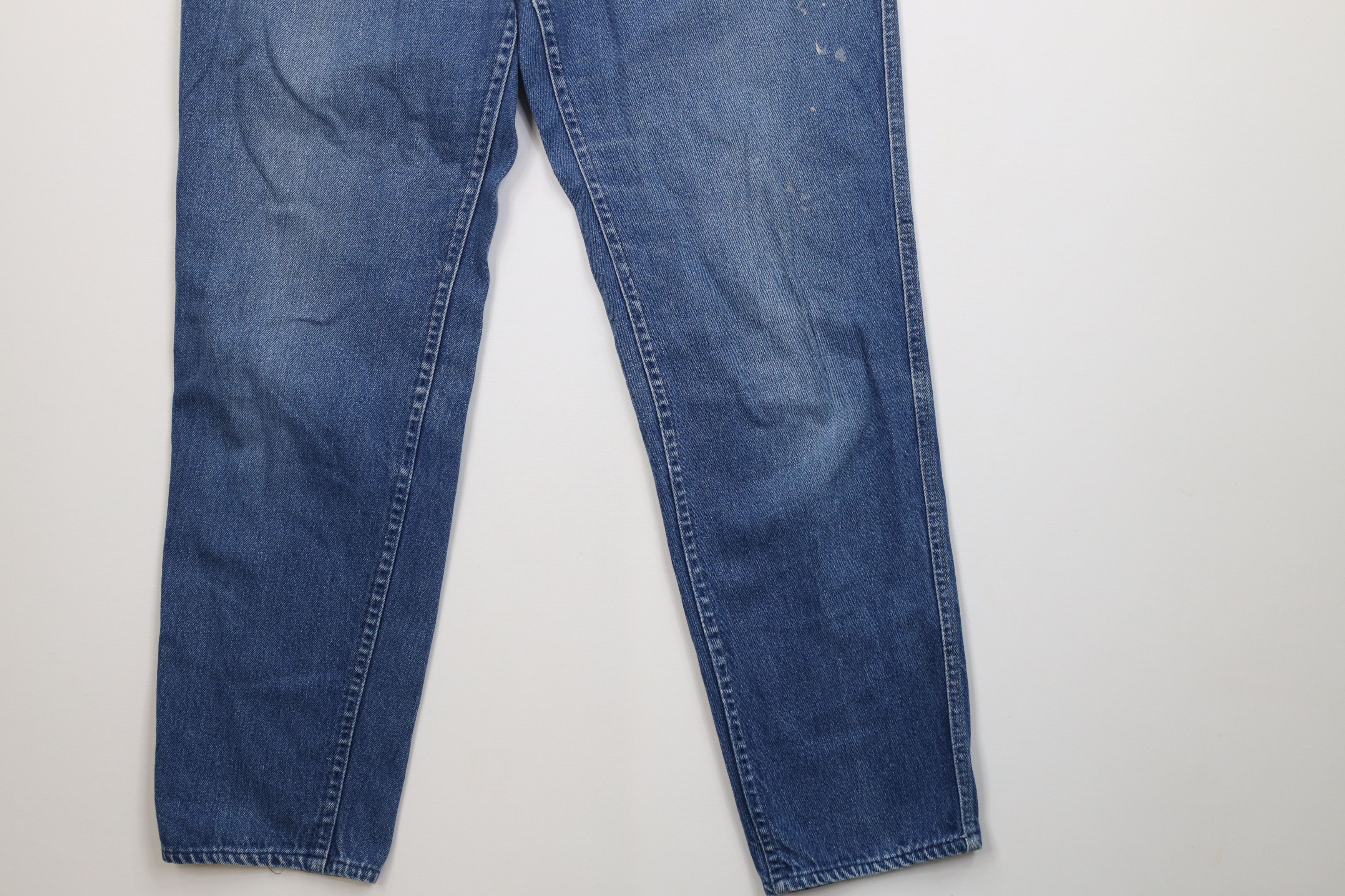 Lee Vintage 80s 90s Lee High Waist Tapered Leg Denim Jeans USA Size 32" / US 10 / IT 46 - 4 Thumbnail