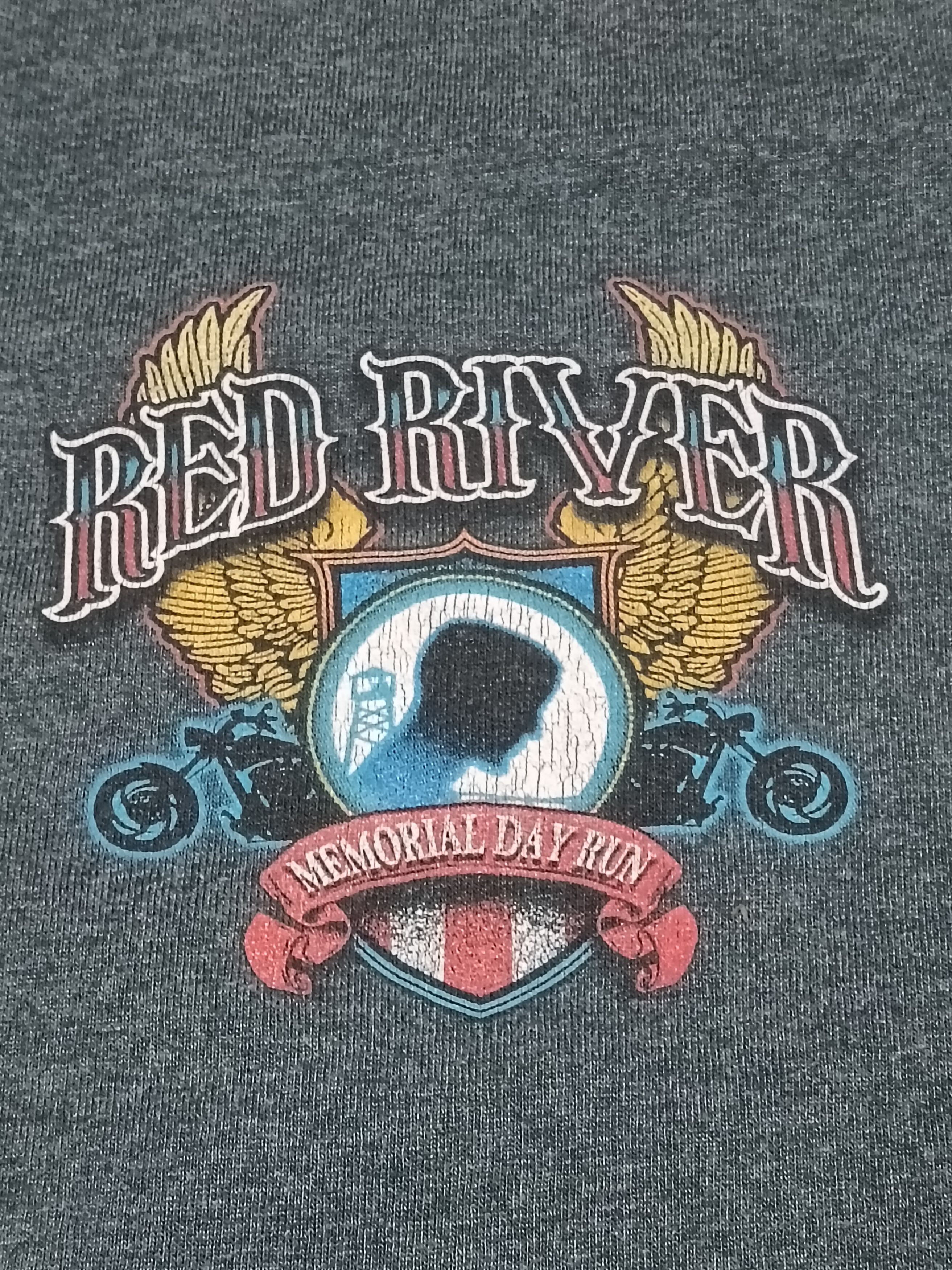 Vintage RED RIVER NEW MEXICO MEMORIAL DAY RUN SHIRT Size US M / EU 48-50 / 2 - 2 Thumbnail