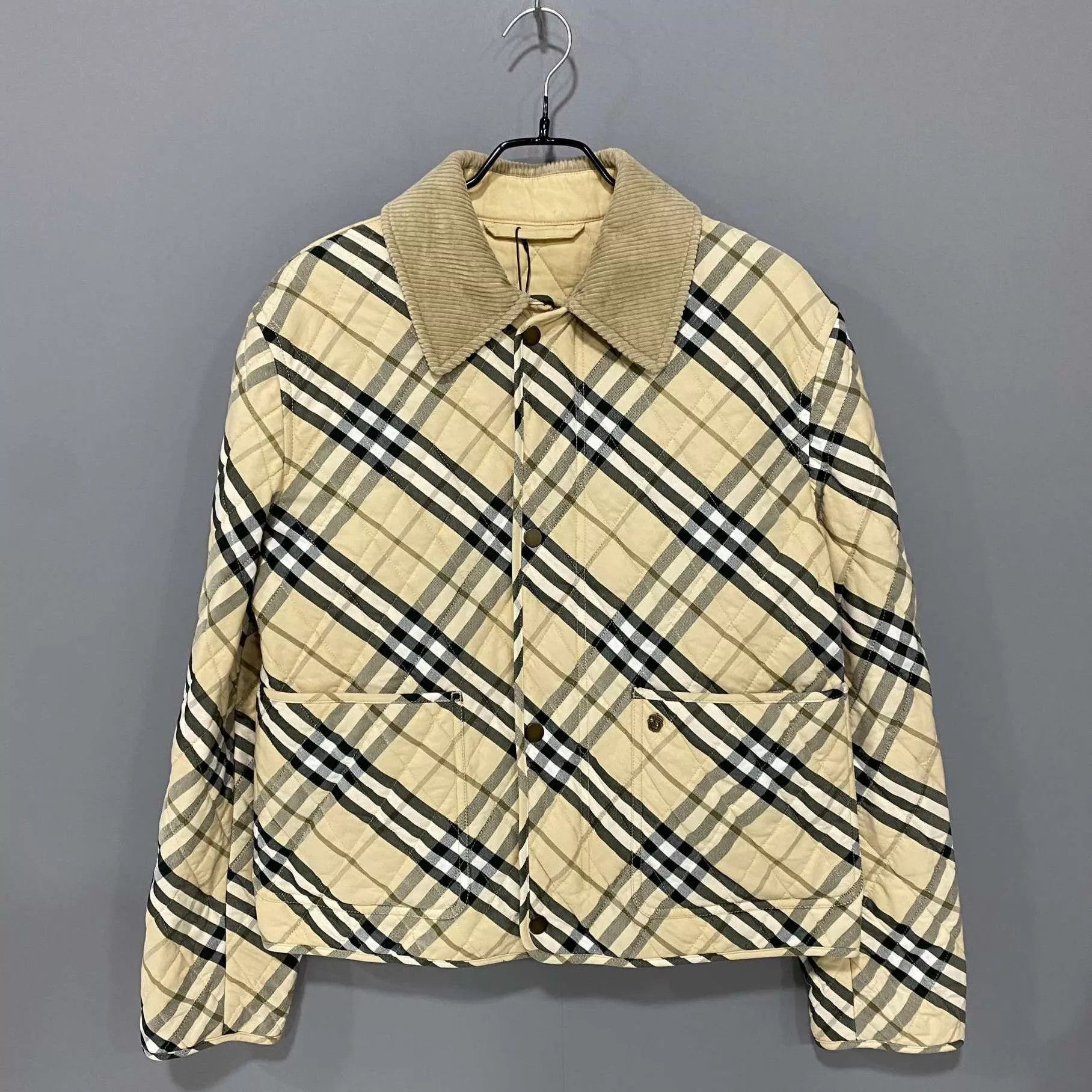 Burberry Burberry Check Quilted Cotton Puffer Jacket L 99 New Size US L / EU 52-54 / 3 - 1 Thumbnail