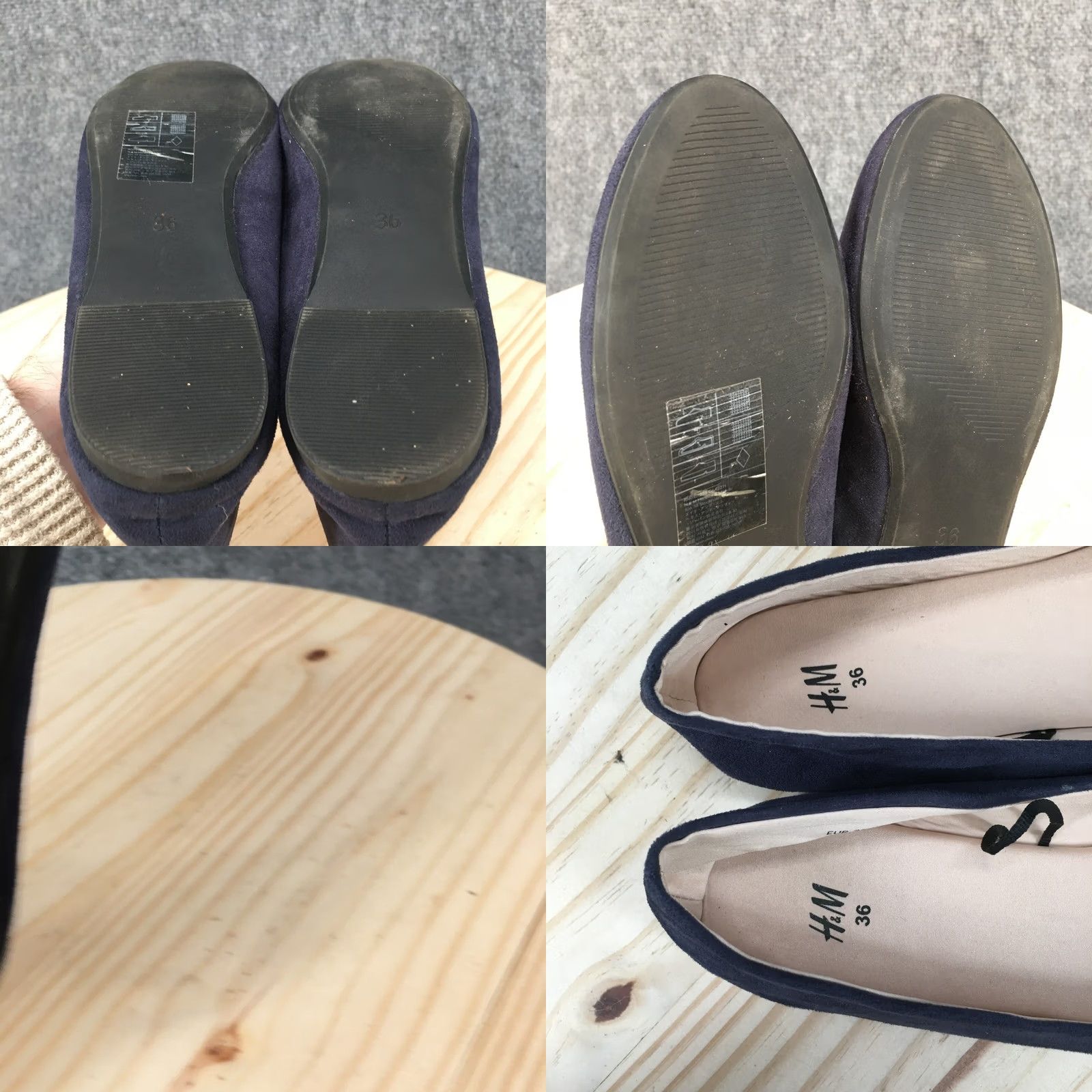 H&M H&M Shoes Womens 36 Casual Ballet Flats Comfort Blue Slip On Flat Womens Size XS / US 0-2 / IT 36-38 - 8 Thumbnail
