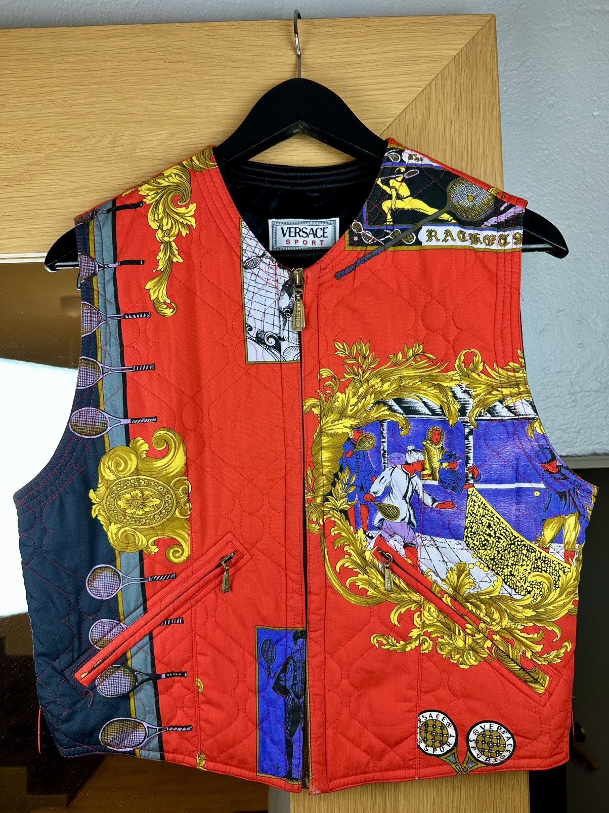 Versace Vintage Versace Sport 46 – Rare 90s Baroque Size US M / EU 48-50 / 2 - 1 Thumbnail