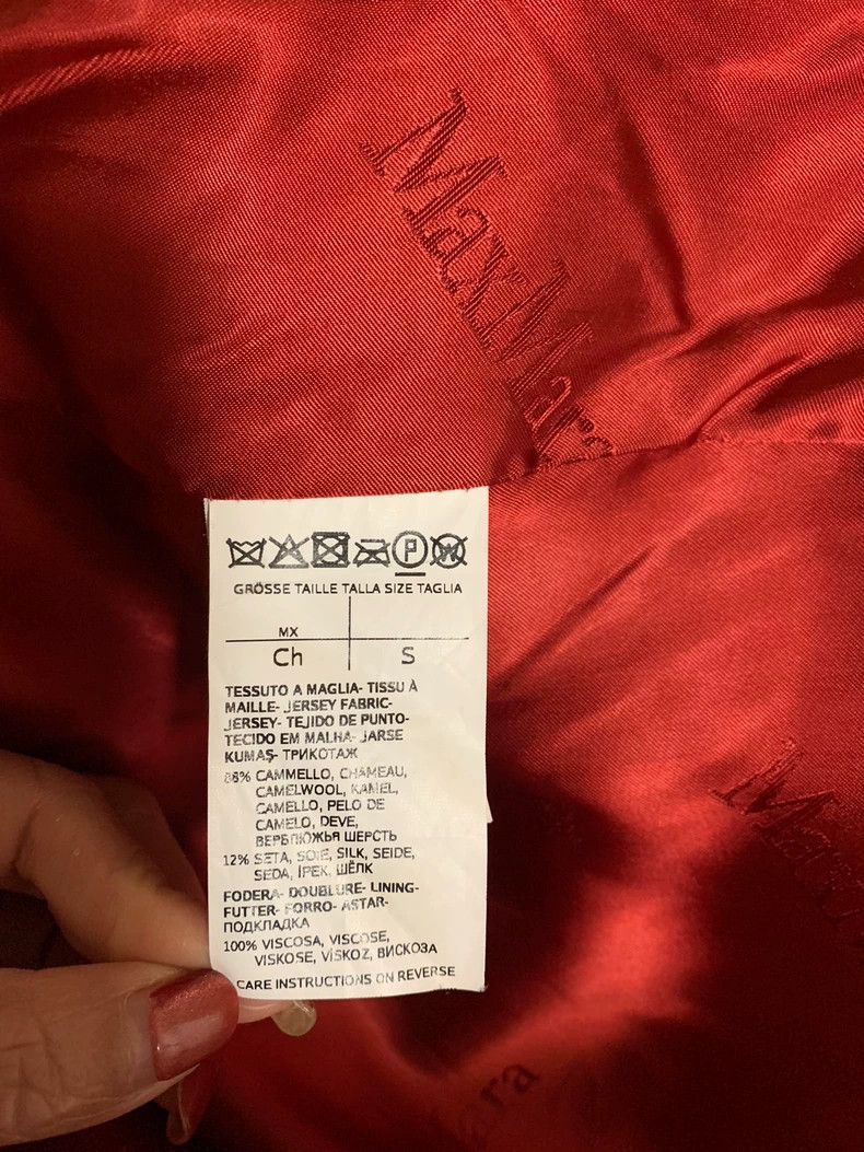 Max Mara Max Mara Teddy bear coat, tedygirl maxmara classic red Size S / US 4 / IT 40 - 5 Thumbnail
