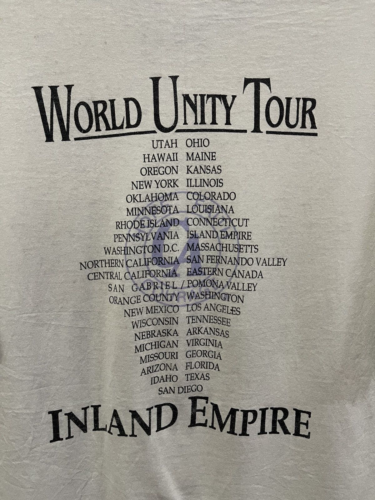 Band Tees × Vintage Vintage Tour Tee x Danse Autour Du Monde🔥🔥🔥 Size US XL / EU 56 / 4 - 13 Thumbnail
