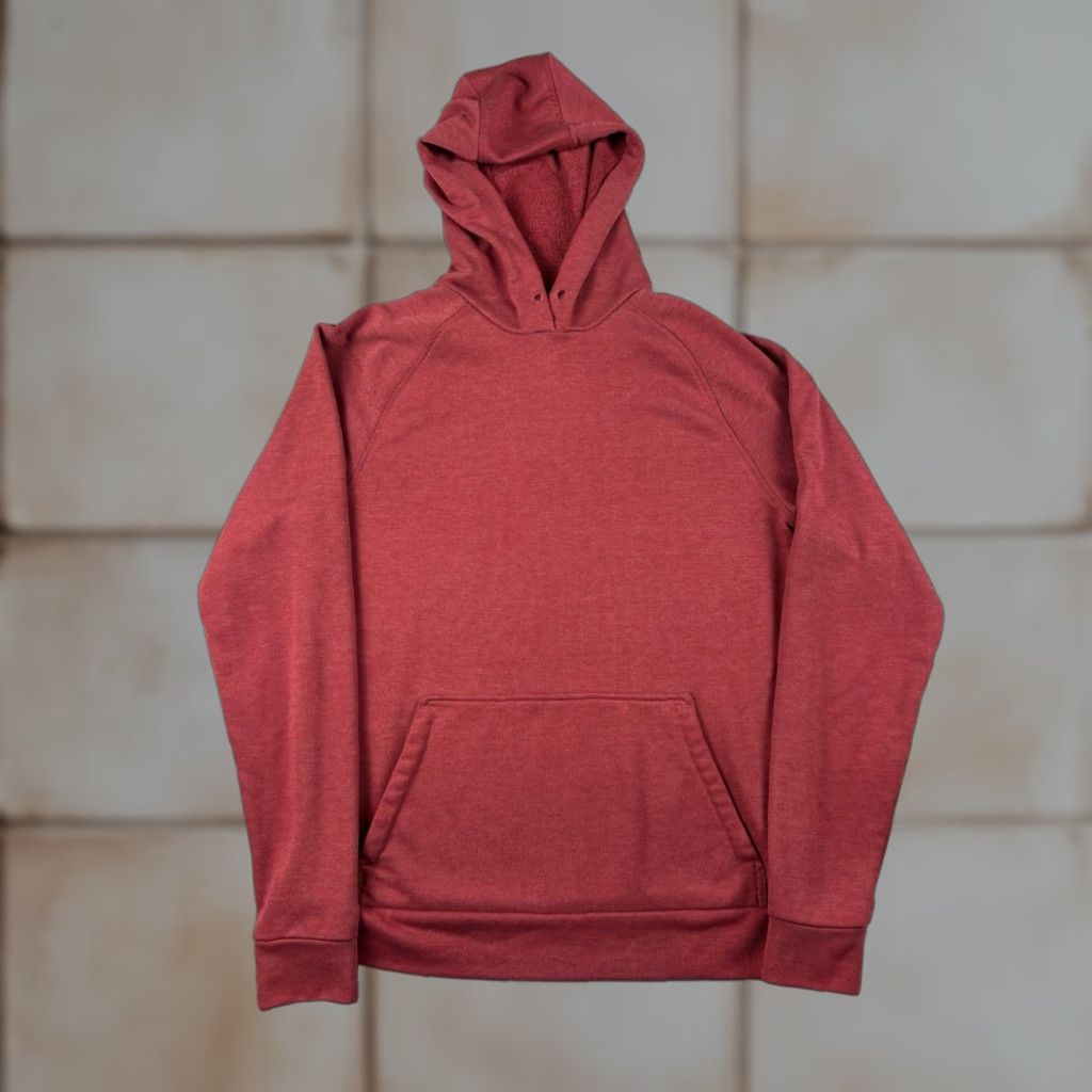 Rhone Rhone Hoodie Mens Size S Red Lightweight Cotton Blend Pullover Gym & Training Logo Solid Sweatshirt Size US S / EU 44-46 / 1 - 1 Thumbnail