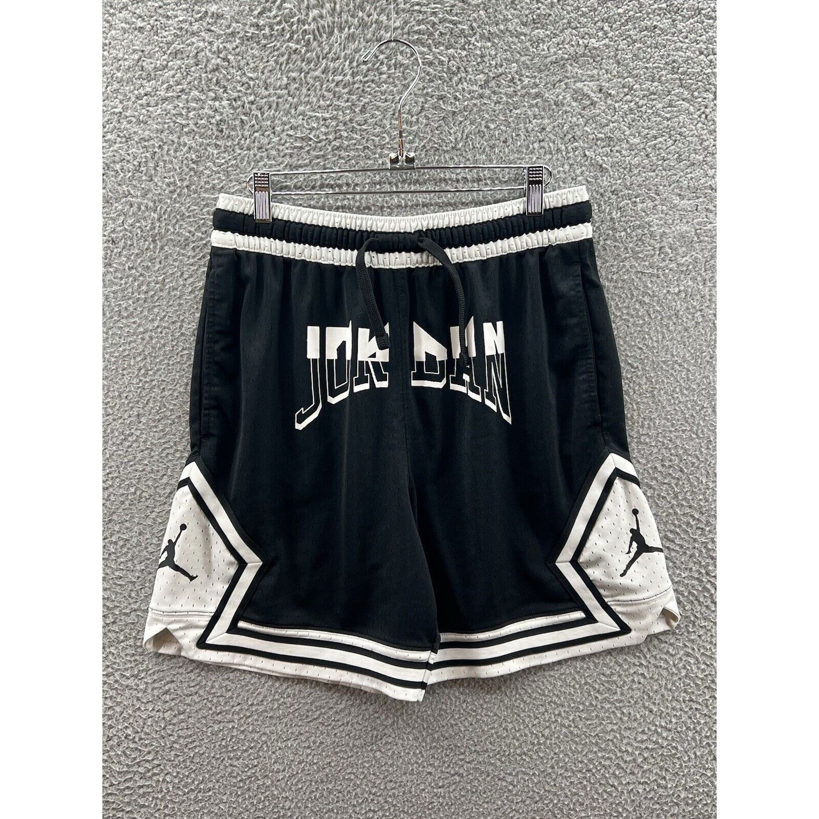 Jordan Brand Jordan Dri-Fit Sport Diamond Black Shorts FD5957 Size Medium Size US 32 / EU 48 - 1 Thumbnail