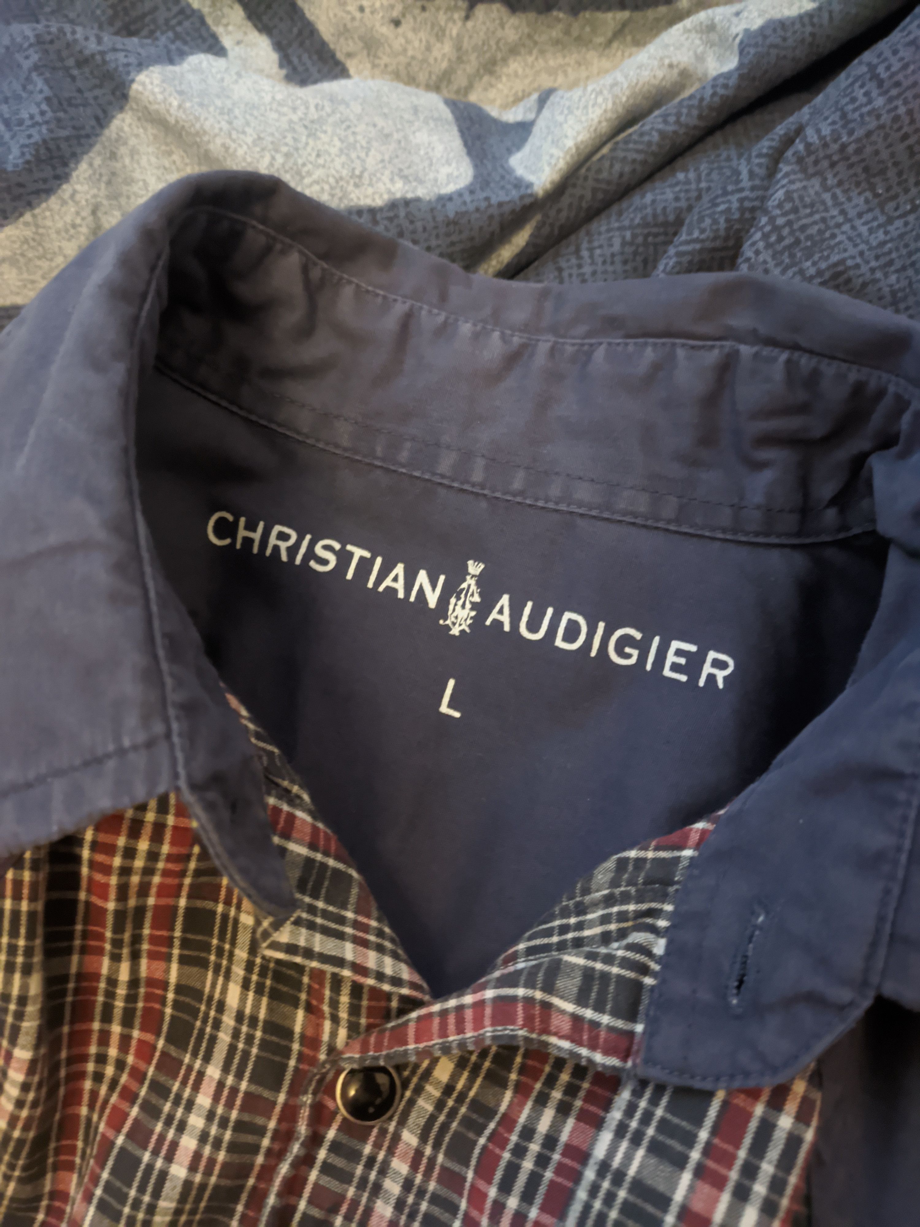 Christian Audigier Christian Audigier Vit Speed Shop Button Up Size US L / EU 52-54 / 3 - 11 Thumbnail