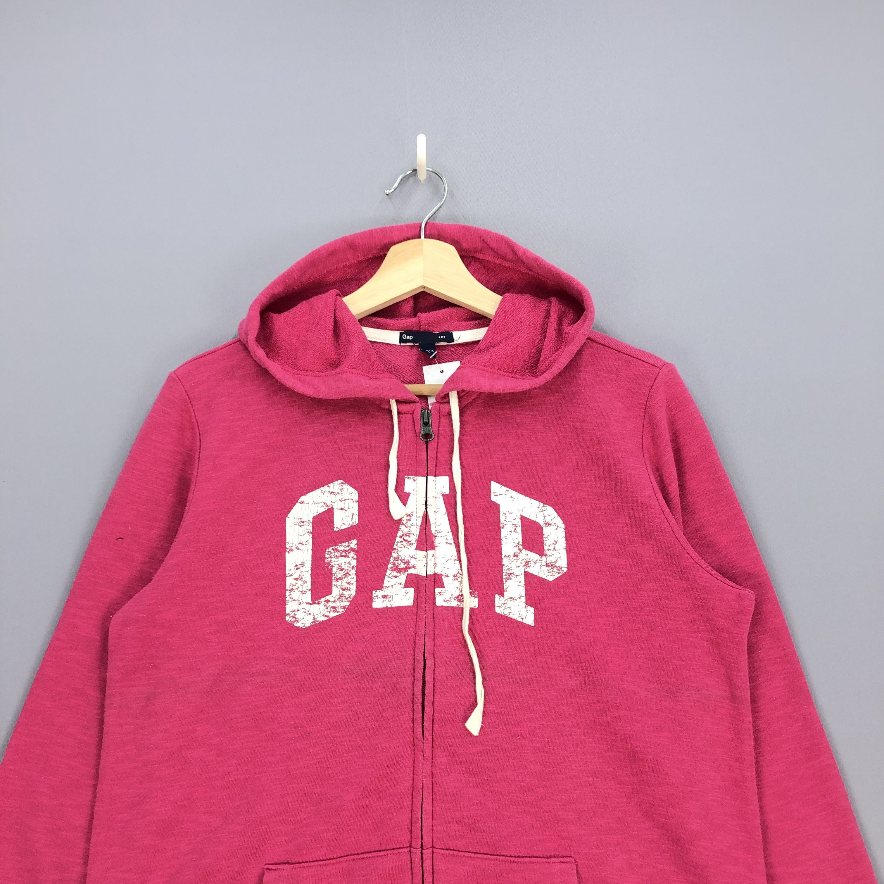 Gap × Vintage Vintage GAP Sweatshirt Hoodie GAP Sweater Hooded | BS20411. Size L / US 10 / IT 46 - 3 Thumbnail