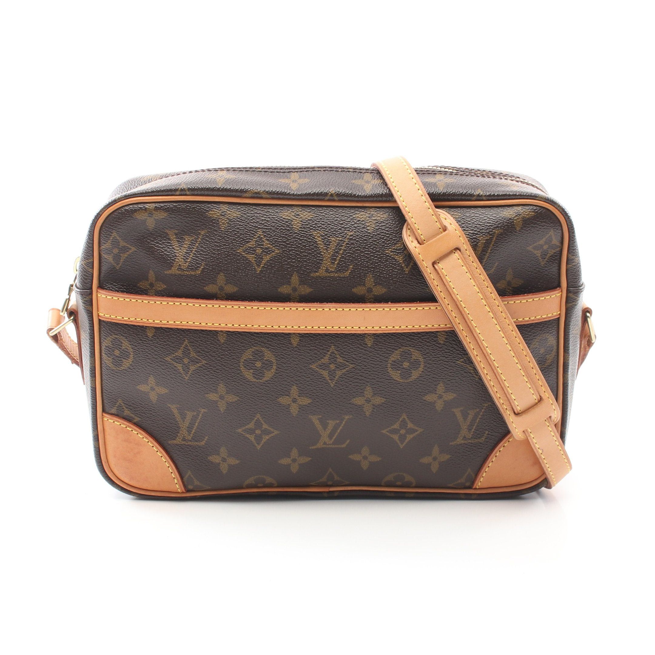 Louis Vuitton Louis Vuitton Trocadero 27 Monogram Shoulder Bag Leather Brown Size ONE SIZE - 1 Thumbnail