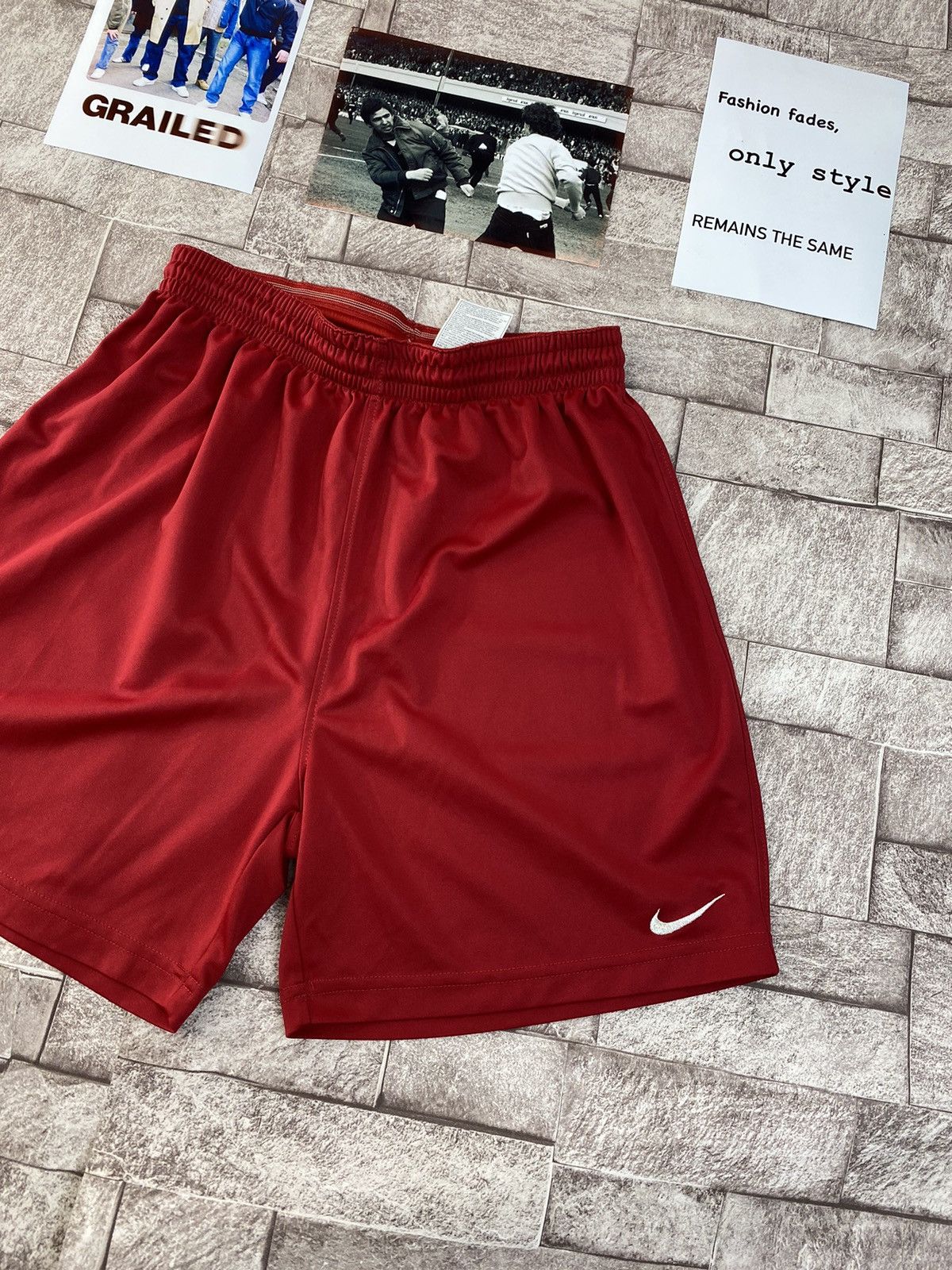 Nike × Vintage Vintage Nike SOCCER Shorts L Size US 34 / EU 50 - 2 Thumbnail