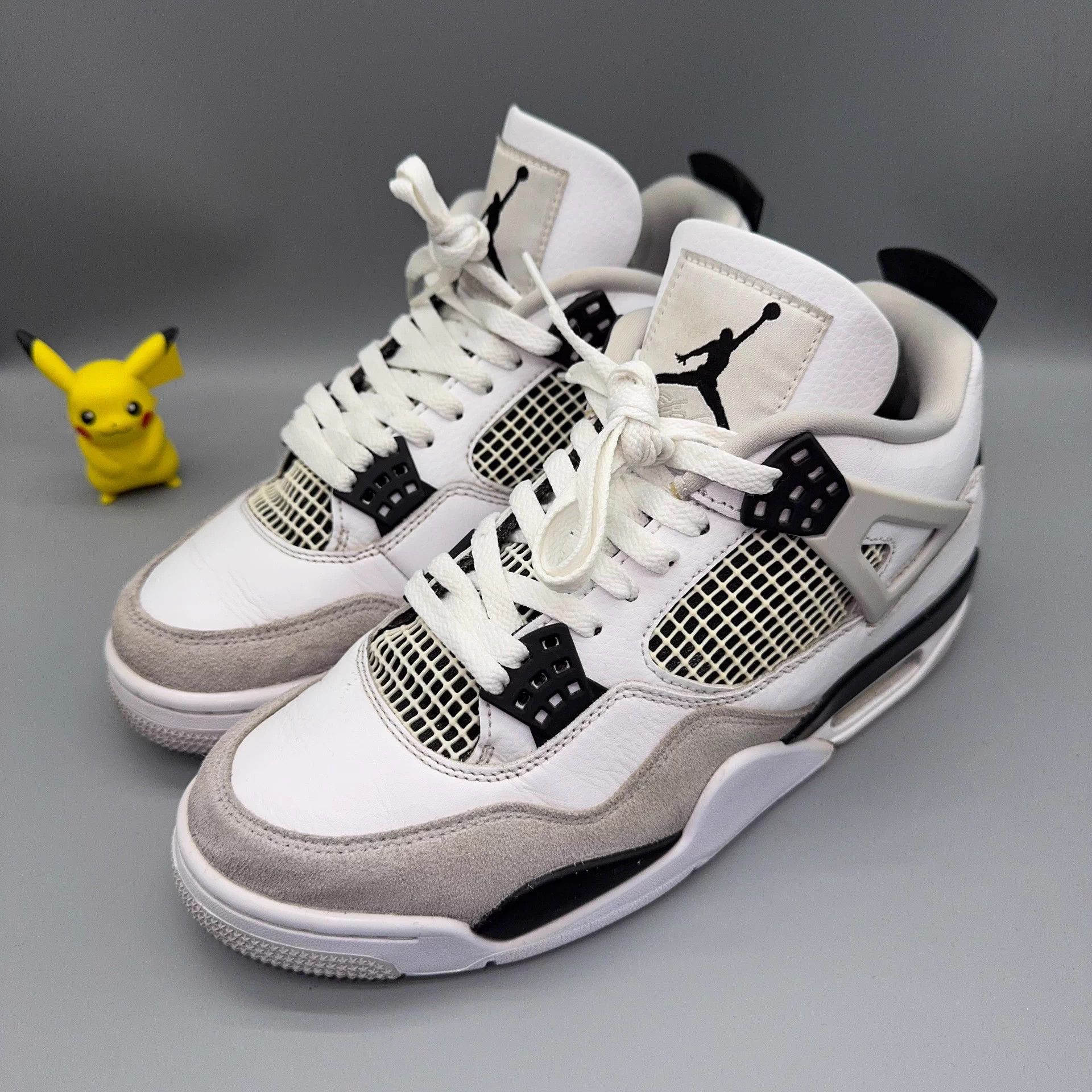 Nike Jordan AJ4 White Cement 42 Size US 9 / EU 42 - 1 Thumbnail
