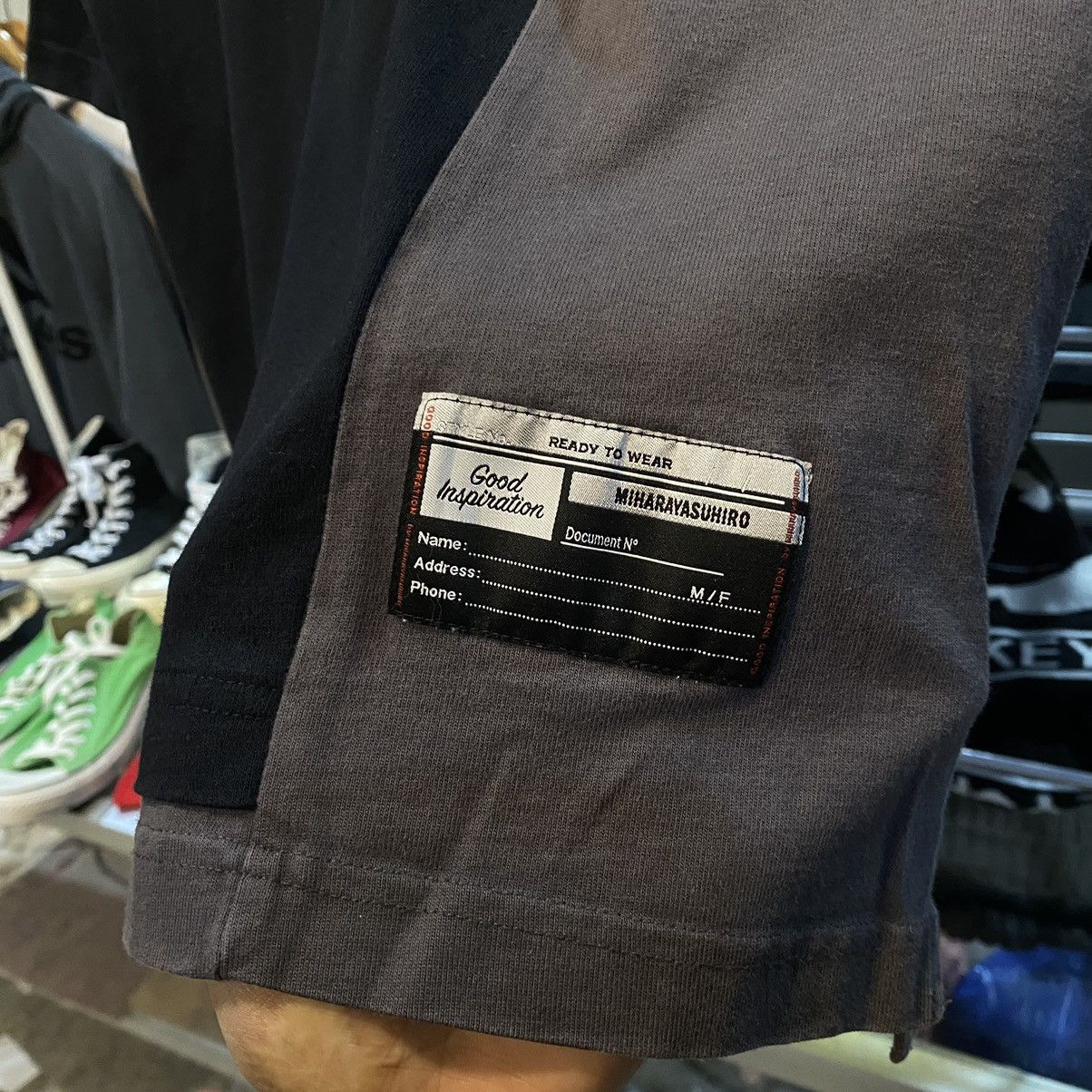 Maison MIHARA YASUHIRO MIHARAYASUHIRO T Shirt Good Inspiration Gu Japan Size US L / EU 52-54 / 3 - 7 Thumbnail