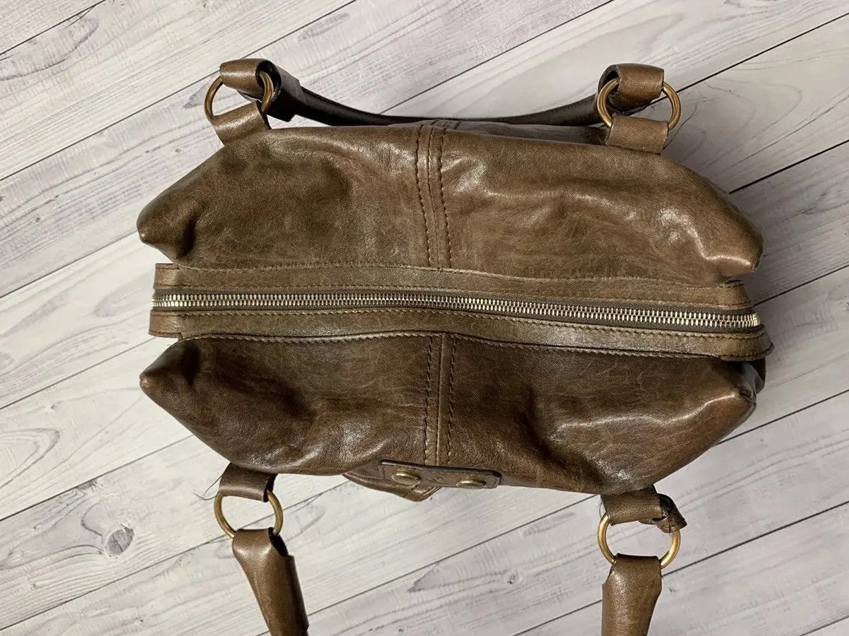 Alexander McQueen Alexander McQueen Vintage Leather Bag brown multi zip Size ONE SIZE - 6 Thumbnail