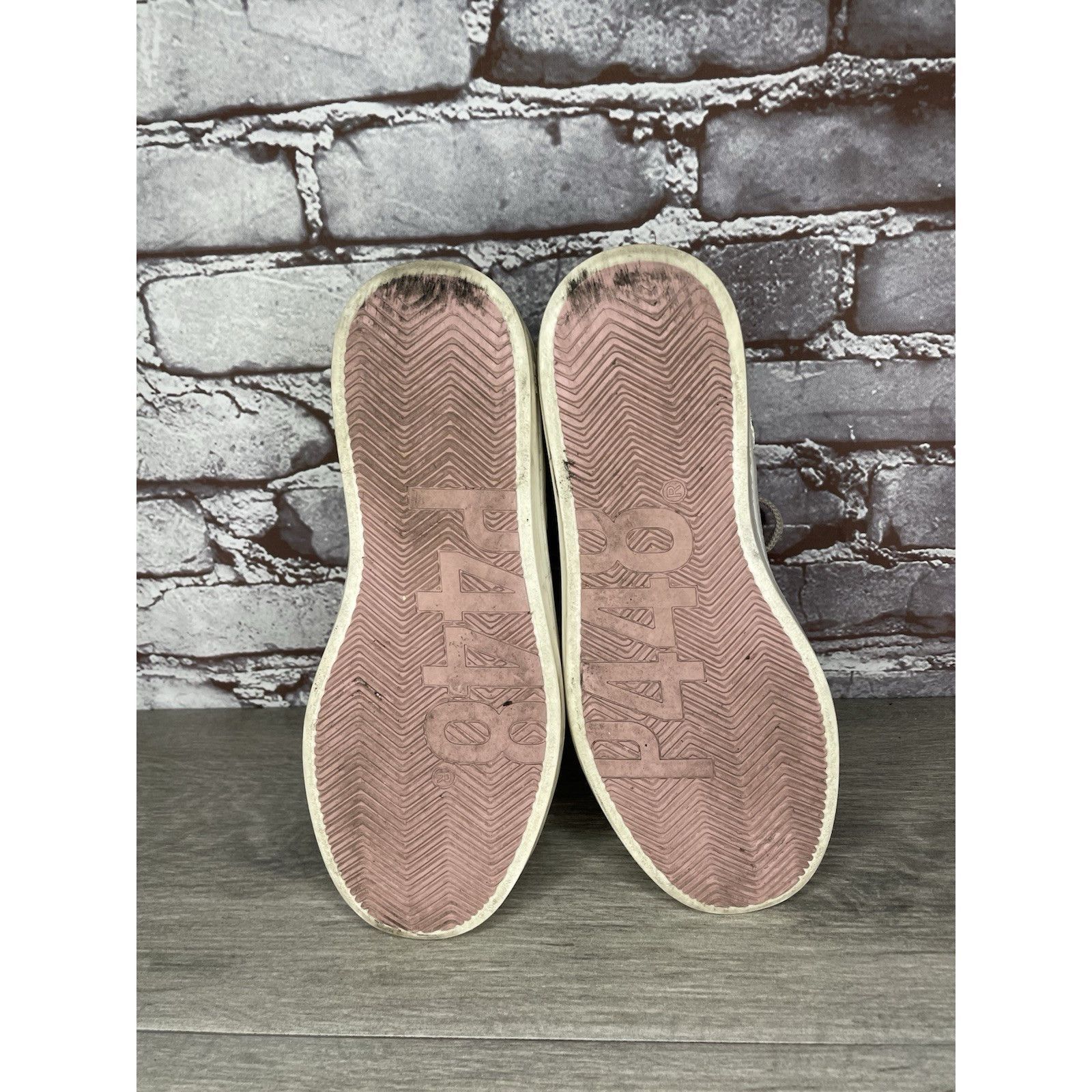 P448 P448 Mid Skate Luxury Leather Styling Off-White Gray Lace Wo Size US 6.5 / IT 36.5 - 18 Thumbnail
