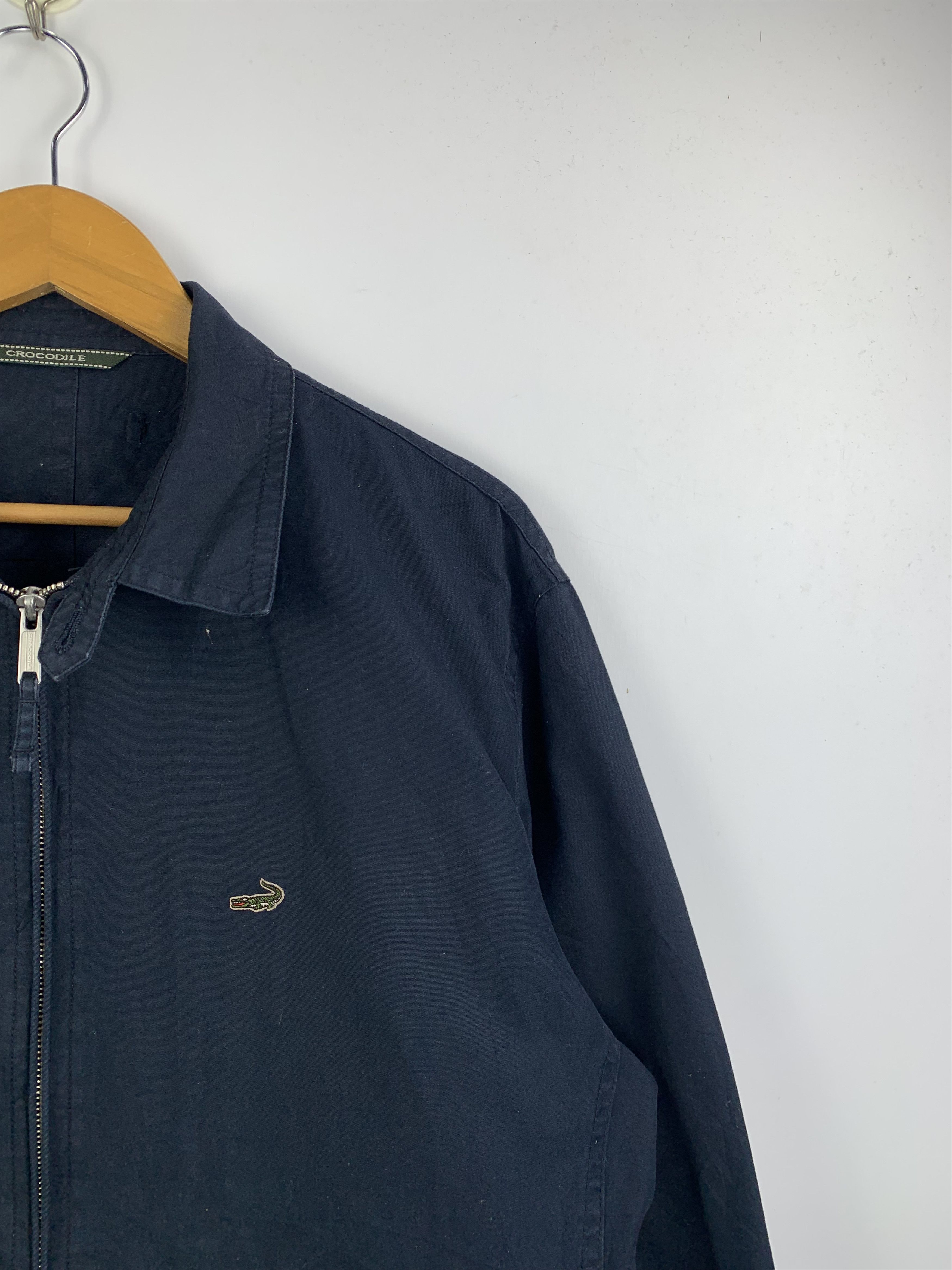 Japanese Brand Vintage 90s Crocodile Denim Jacket J1628 Size US L / EU 52-54 / 3 - 5 Thumbnail