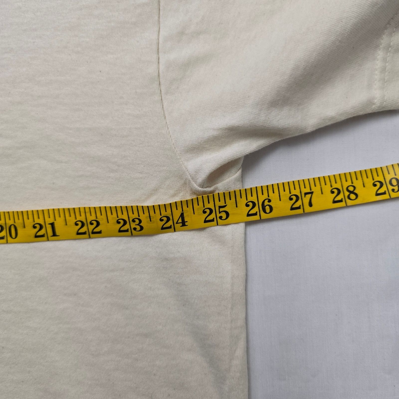Fruit Of The Loom × Vintage Vintage Club Beyond Shirt Cream 2XL Military Progam Tee Size US XXL / EU 58 / 5 - 6 Thumbnail