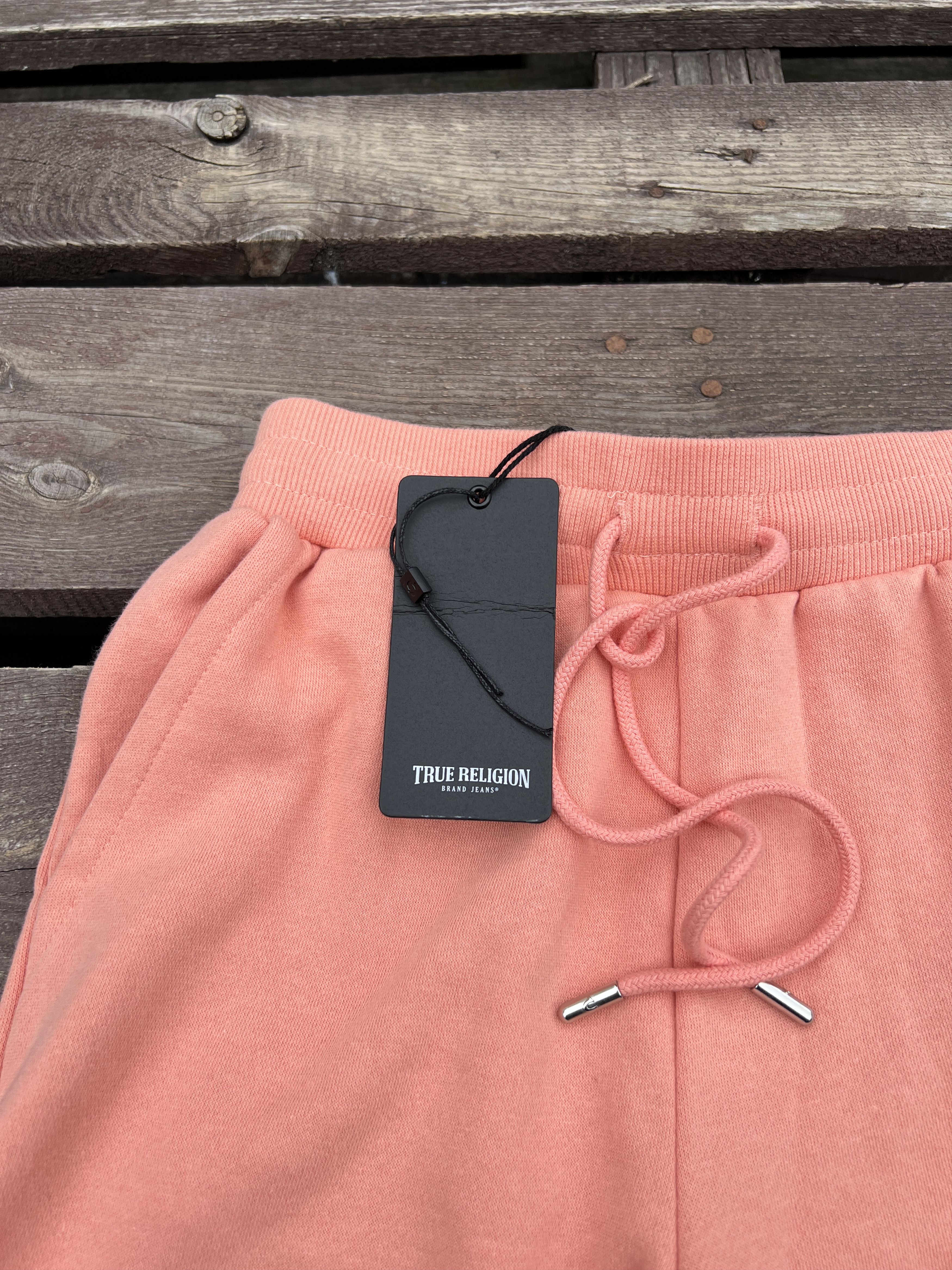 True Religion True Religion Peach Jersey Lounge Shorts Size 25" / US 0 / IT 36 - 5 Thumbnail