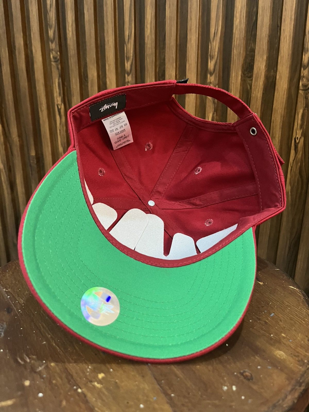 Stussy Stussy stu arch strapback cap Size ONE SIZE - 4 Thumbnail