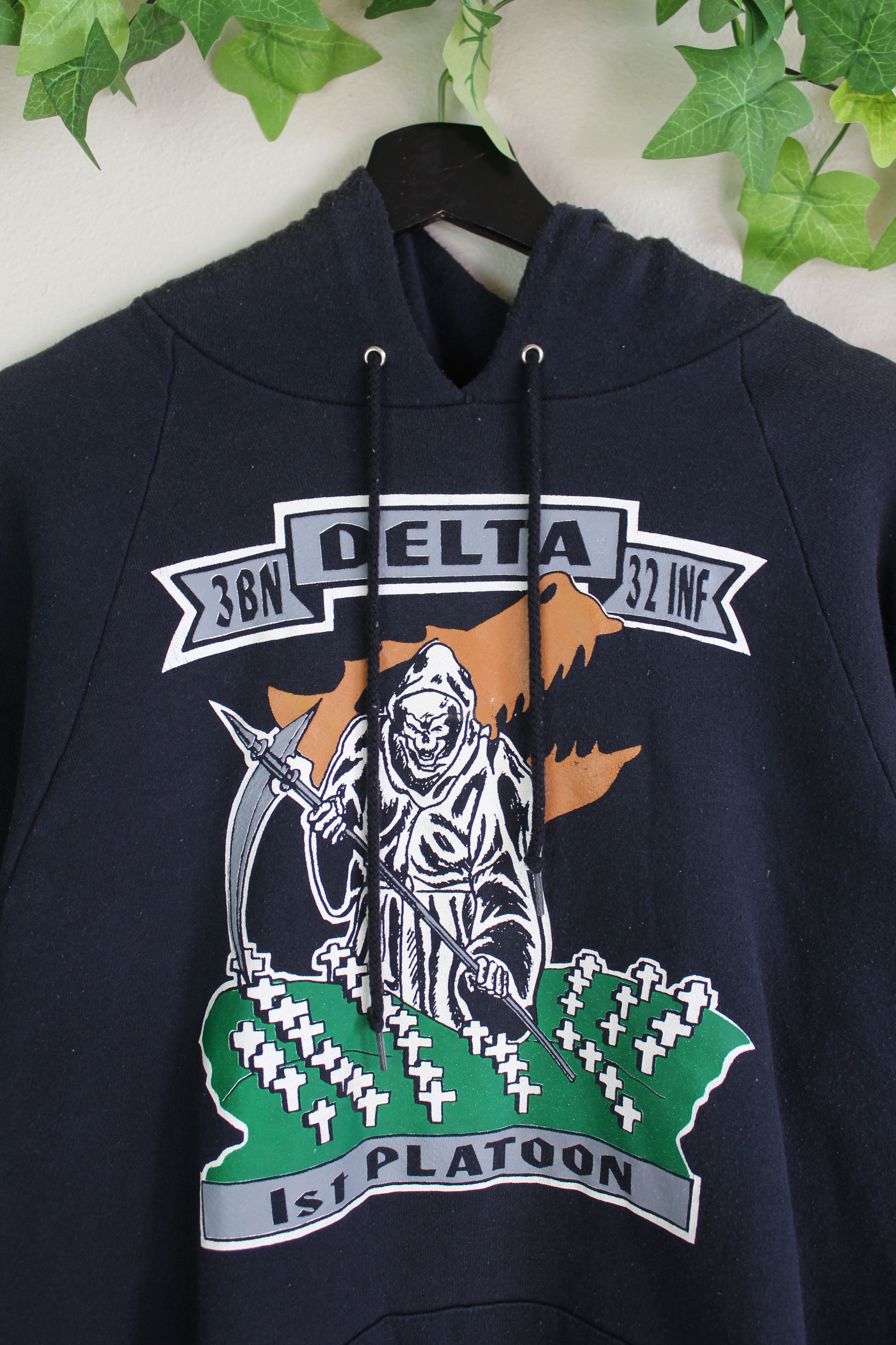 Vintage VINTAGE MILITARY HOODIE 1ST PLATOON Size US L / EU 52-54 / 3 - 2 Thumbnail