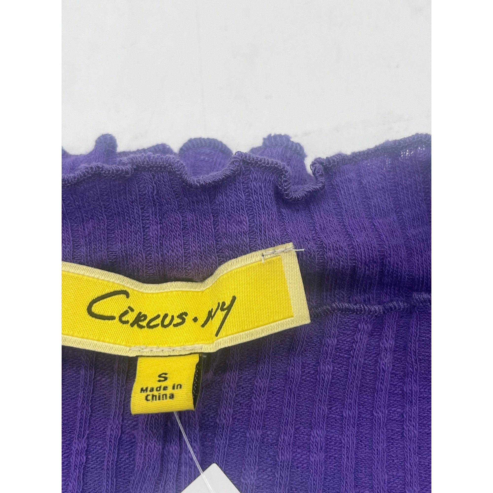 Other Circus NY by Sam Edelman Narisa Exposed Seam Long Sleeve Top Size S / US 4 / IT 40 - 7 Thumbnail