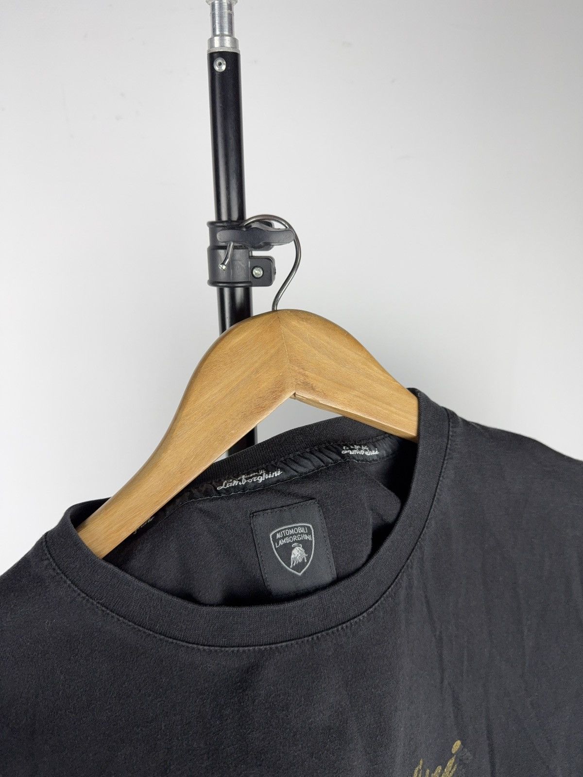 Lamborghini Automobili Lamborghini Racing Logo Tee Black XL Y2K Luxury Size US L / EU 52-54 / 3 - 5 Thumbnail