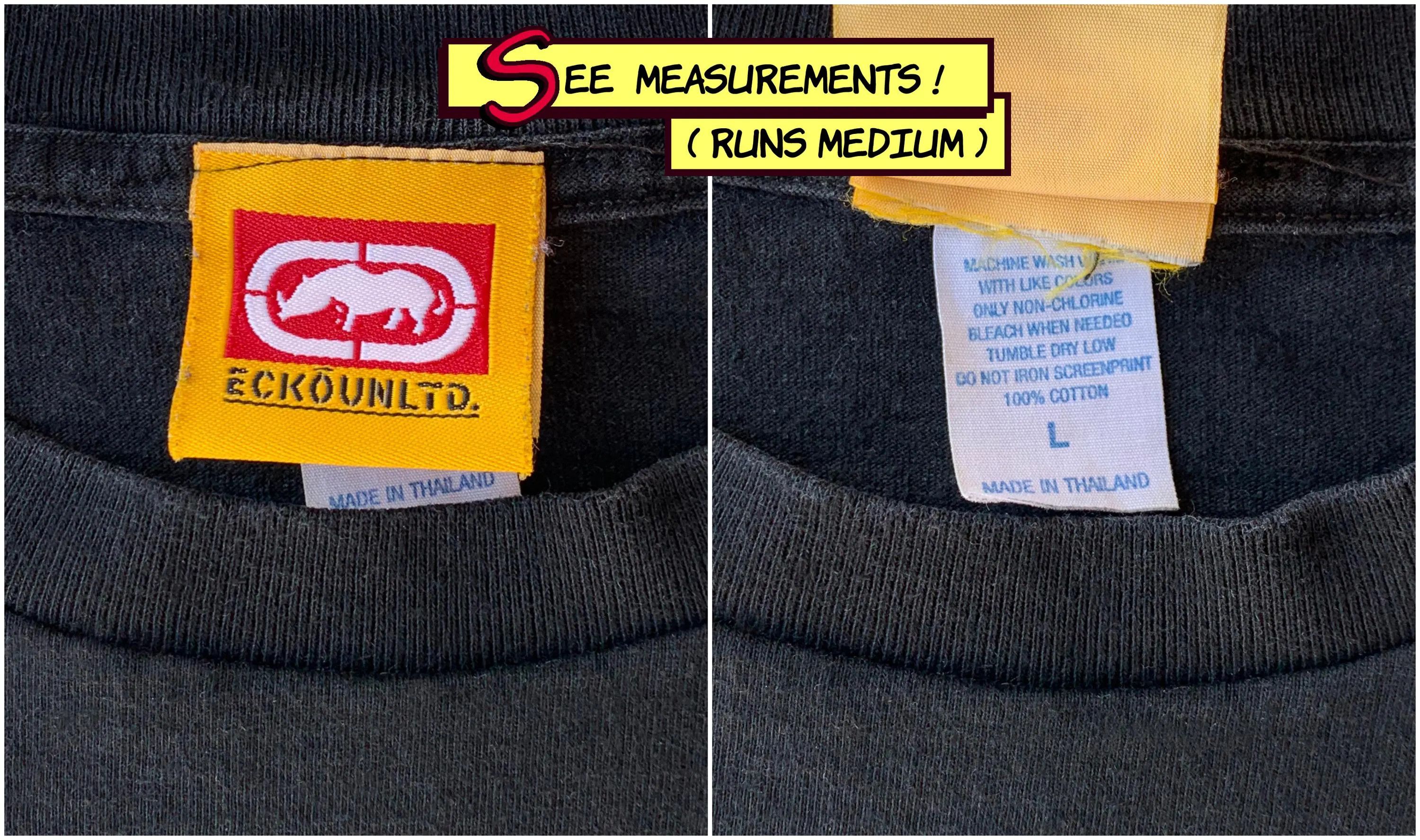 Ecko Unltd. Vintage 90s ECKO t shirt Y2K Retro 2000s Hip Hop Rap Tee Size US M / EU 48-50 / 2 - 7 Thumbnail