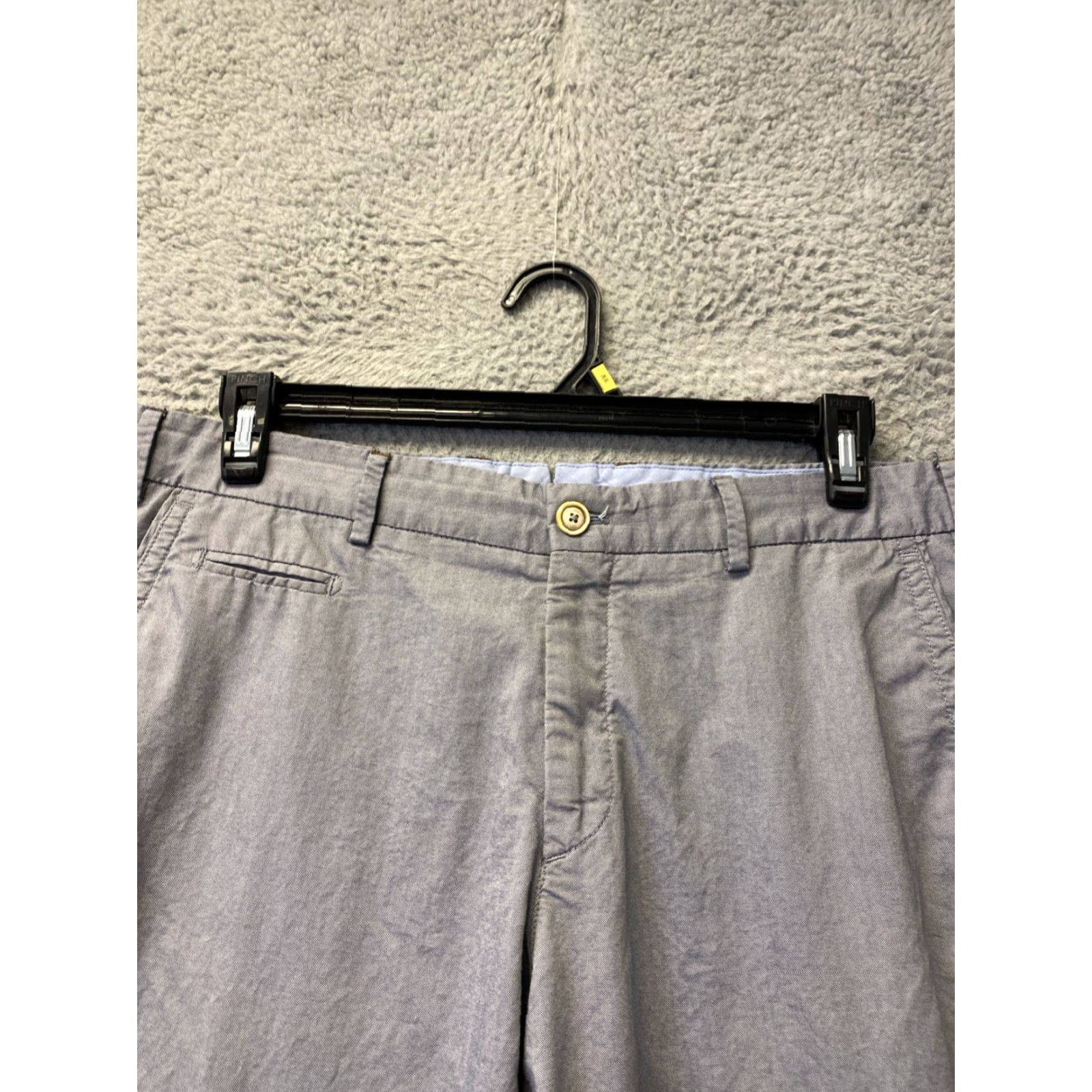 Massimo Dutti Mossimo Dutti Dress Pants Mens 36x 30 Gray City Slim Trousers Wool Zip Pleated Straight Leg Cuffed 32 In Inseam Size 24" / US 00 / IT 34 - 2 Thumbnail