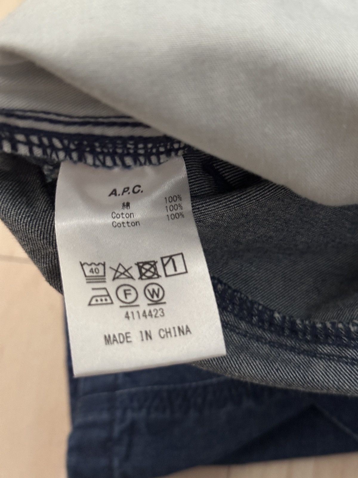 A.P.C. × Designer APC Jean Baggy Size US 31 - 3 Thumbnail