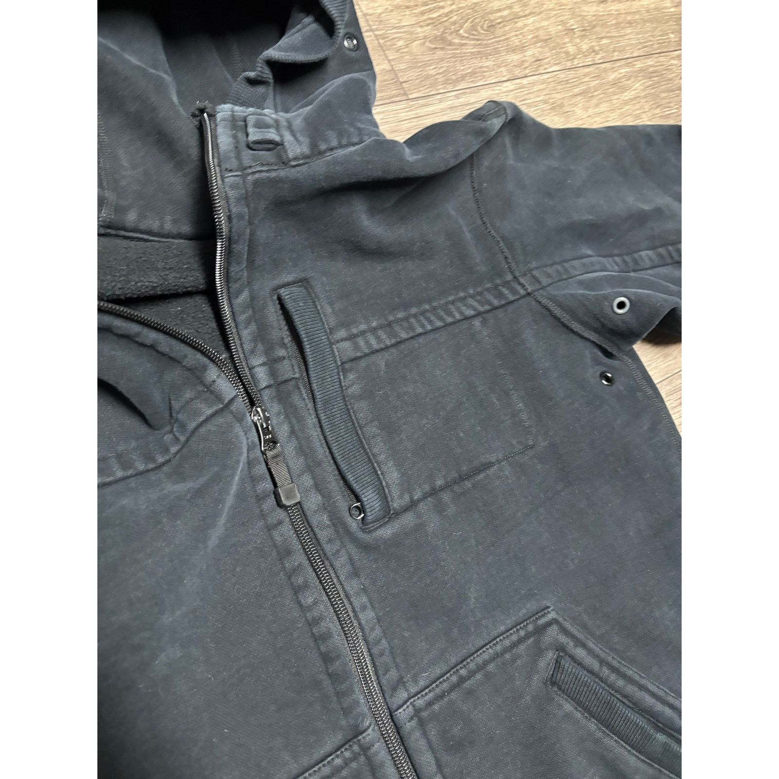 Designer × Lululemon Lululemon Black Full Zip Hoodie Sz L Women Size L / US 10 / IT 46 - 3 Thumbnail