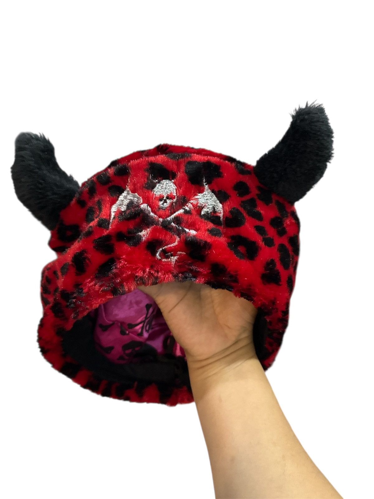 Super Lovers Super lovers Gothic dracula devil horn hat Size ONE SIZE - 3 Thumbnail