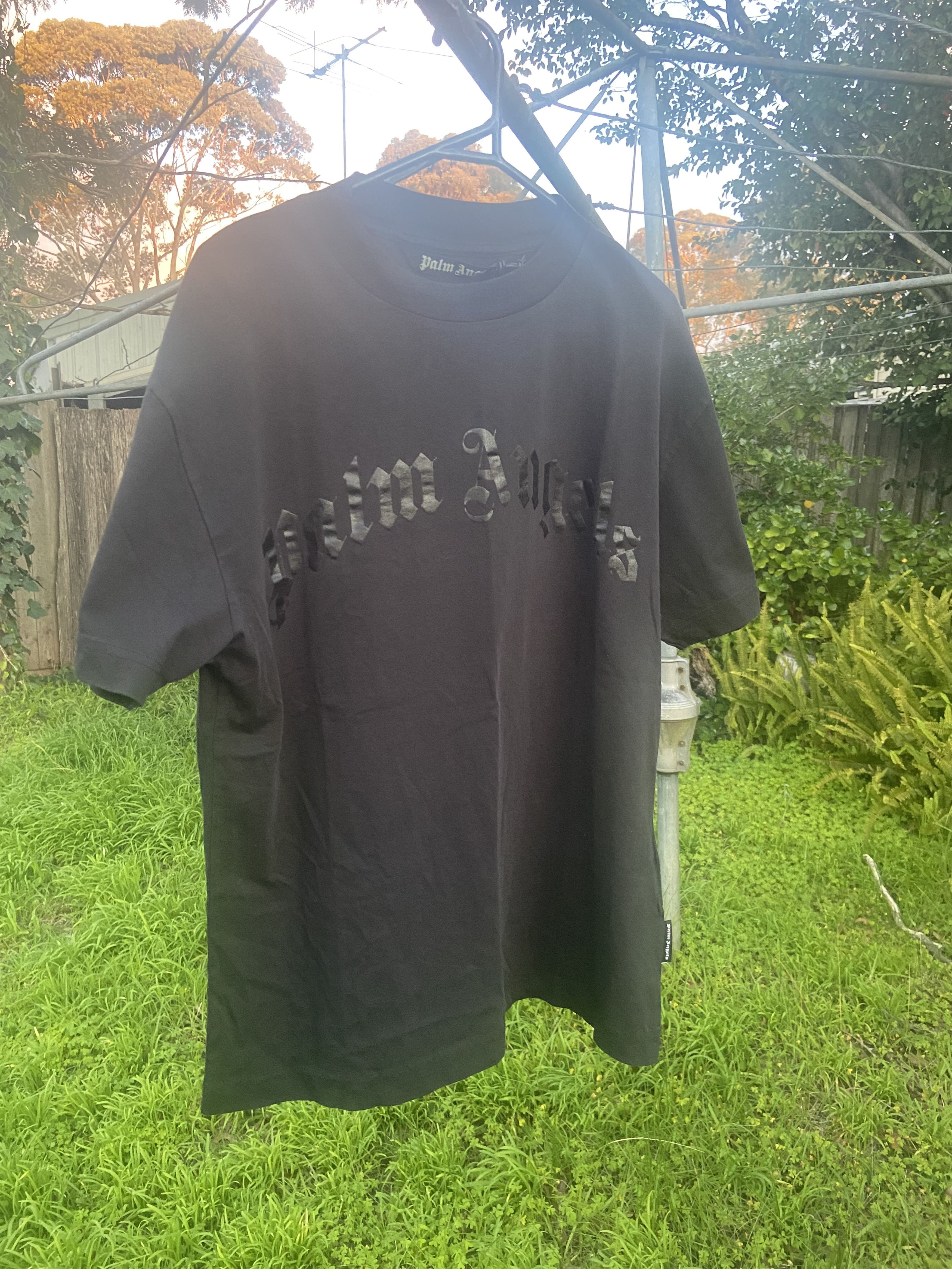 Palm Angels Palm Angels curved logo t shirt Size US M / EU 48-50 / 2 - 1 Thumbnail