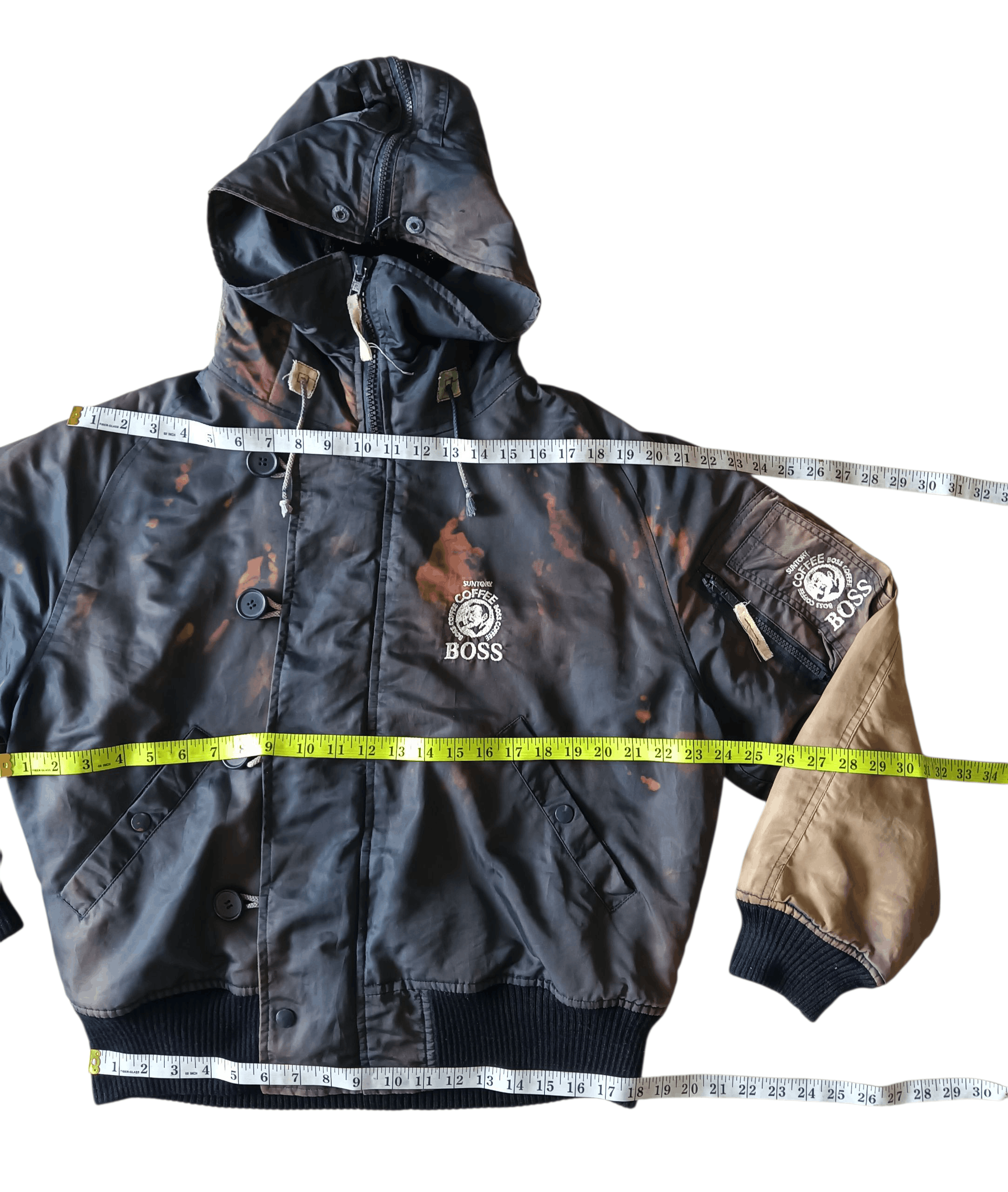 Other Vintage Thrashed Faded Suntory Coffee Boss Bomber Jacket Size US M / EU 48-50 / 2 - 7 Thumbnail