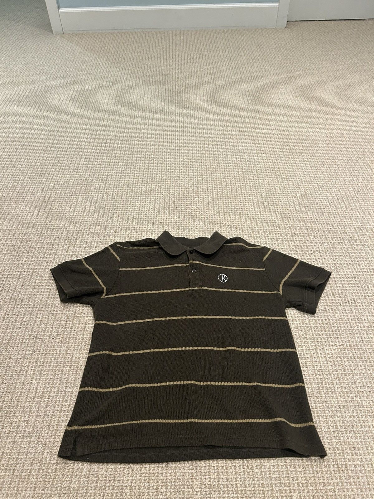 Polar Skate Co. Brown Polar skate co polo shirt Size US S / EU 44-46 / 1 - 3 Thumbnail