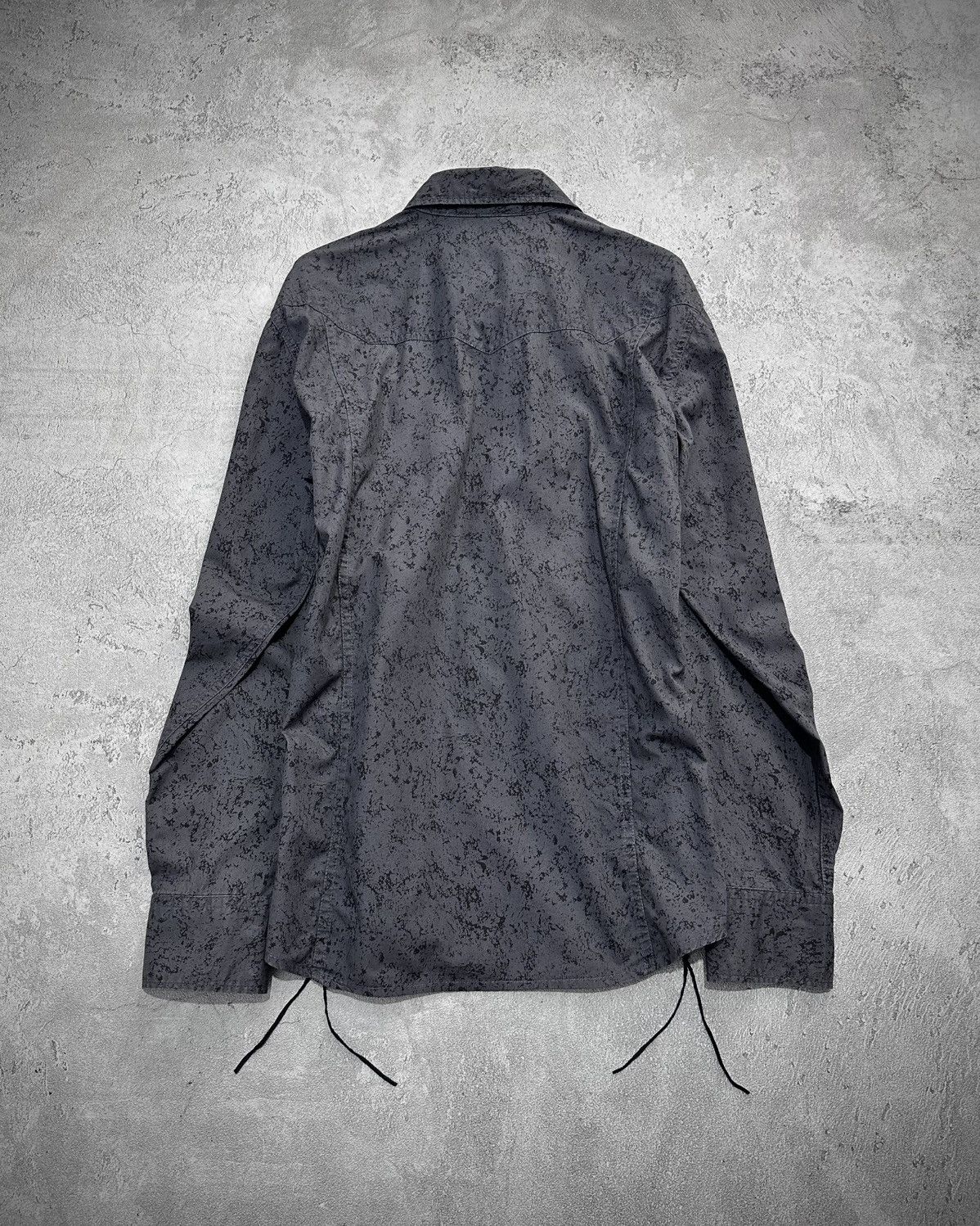 Japanese Brand Roushatte Lace Up Shirt Size US M / EU 48-50 / 2 - 5 Thumbnail