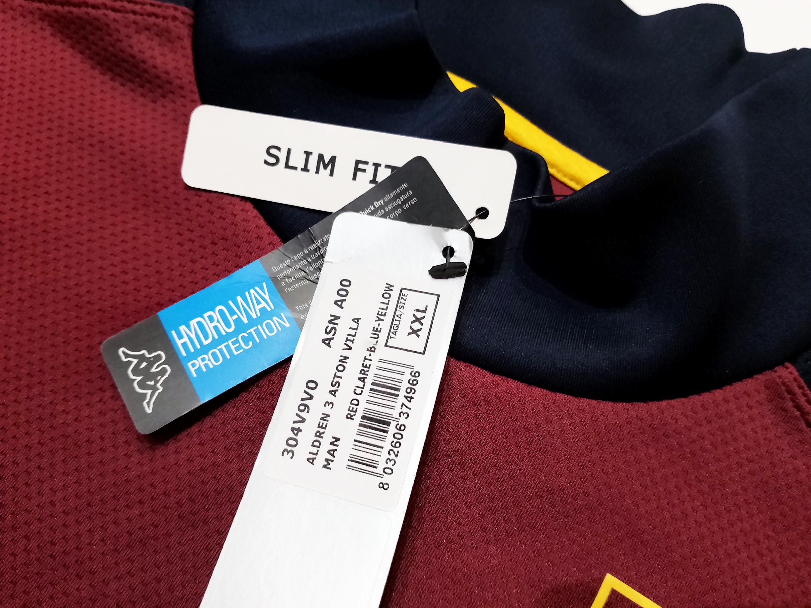 Kappa Kappa Aston Villa FC Training Pullover 2019/20, size XXL Size US XXL / EU 58 / 5 - 2 Thumbnail