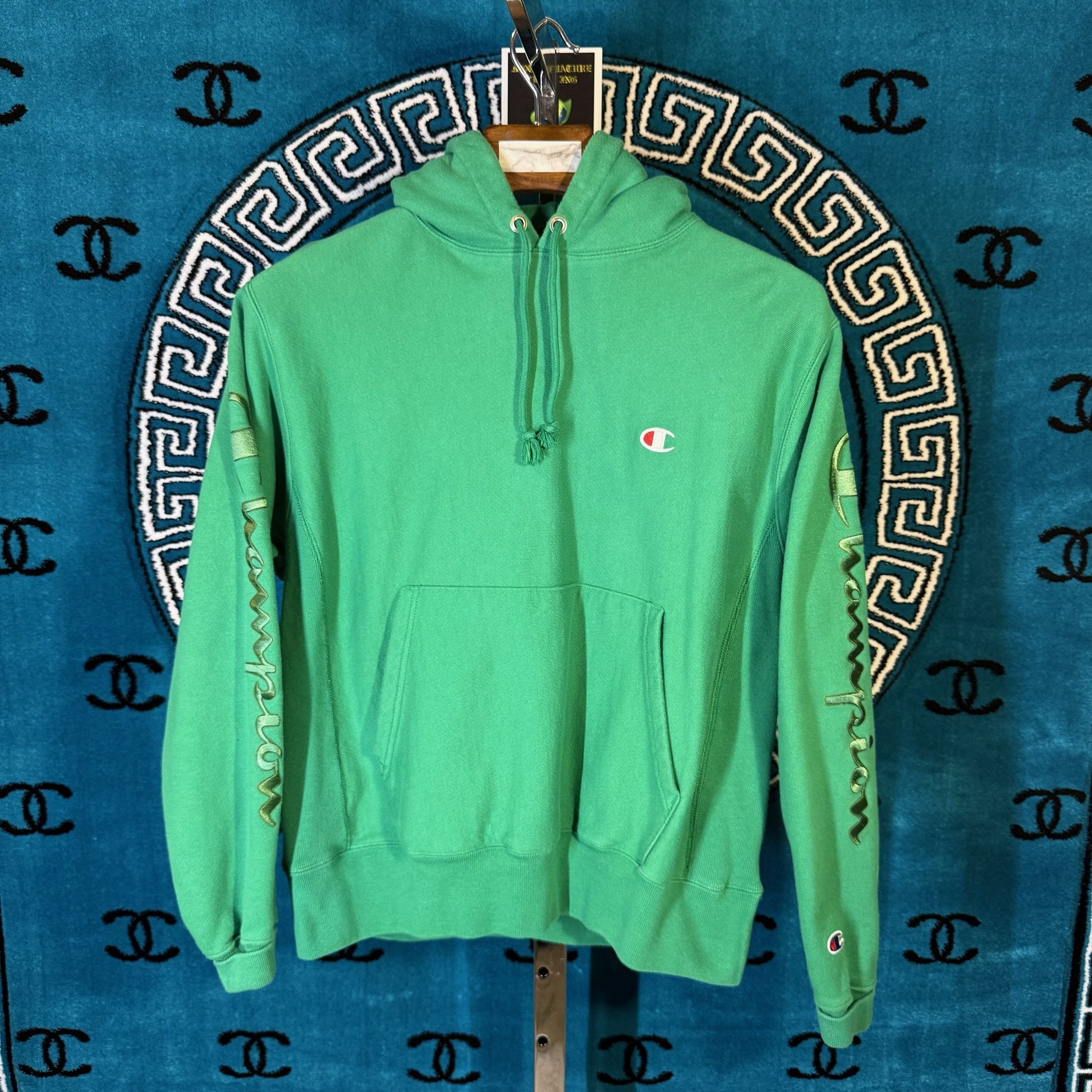 Champion × FUCT BRAND NEW FUCT SKUNK 420 SMOKE LOGO HOODIE 