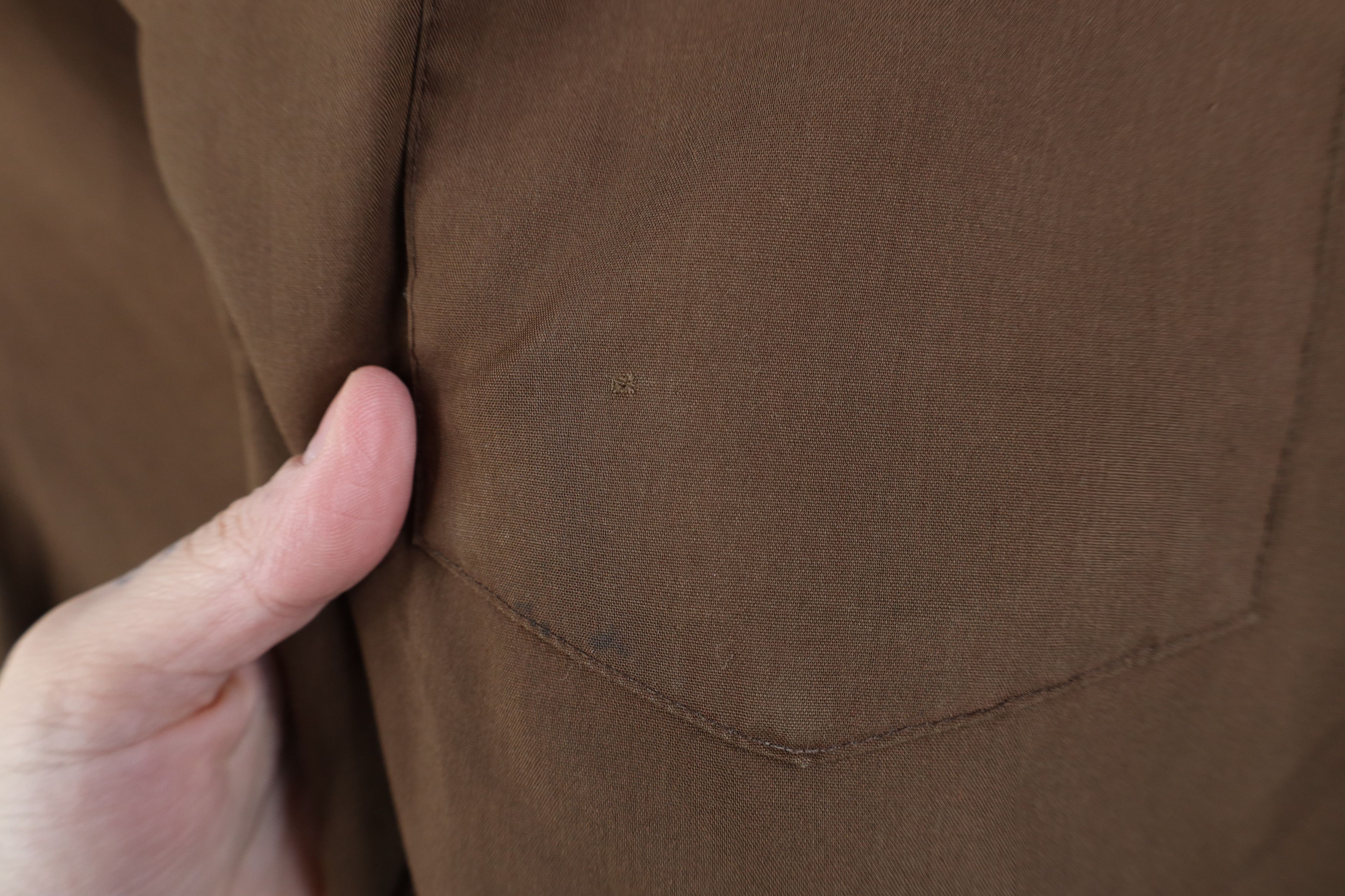 Vintage Vintage 70s Streetwear Short Sleeve Button Shirt Brown Size US XL / EU 56 / 4 - 9 Thumbnail